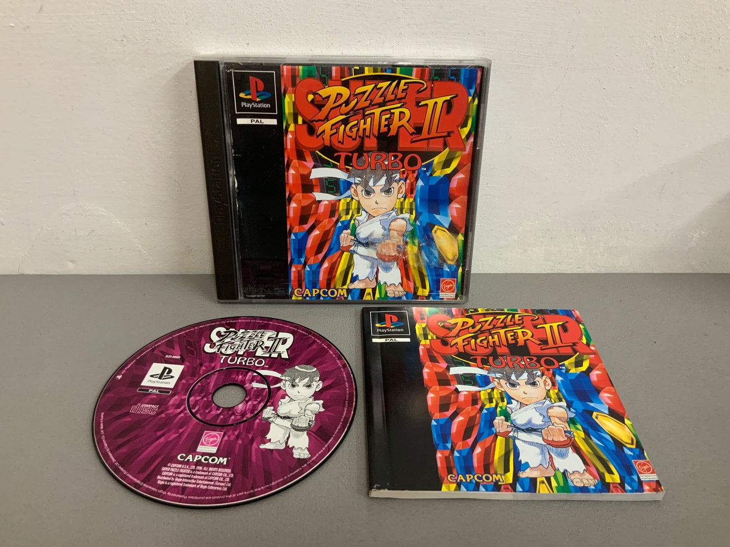 Super Puzzle Fighter II Turbo Playsation 1