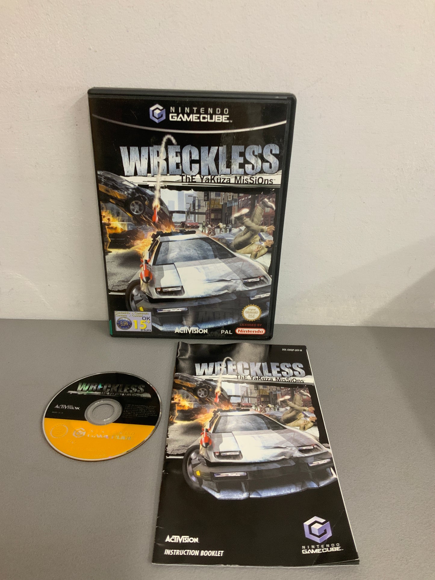 Wreckless The Missions Gamecube