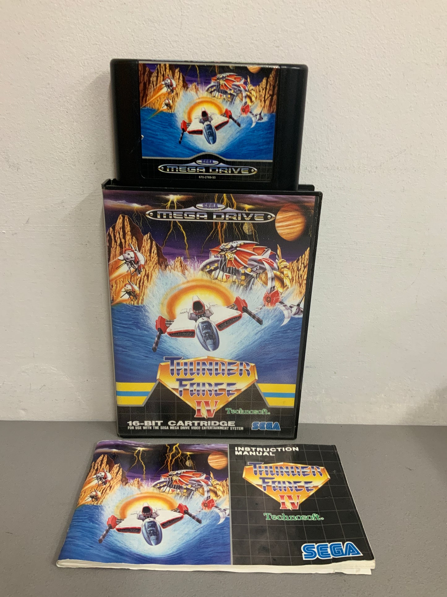 Thunder Force IV Sega Mega Drive