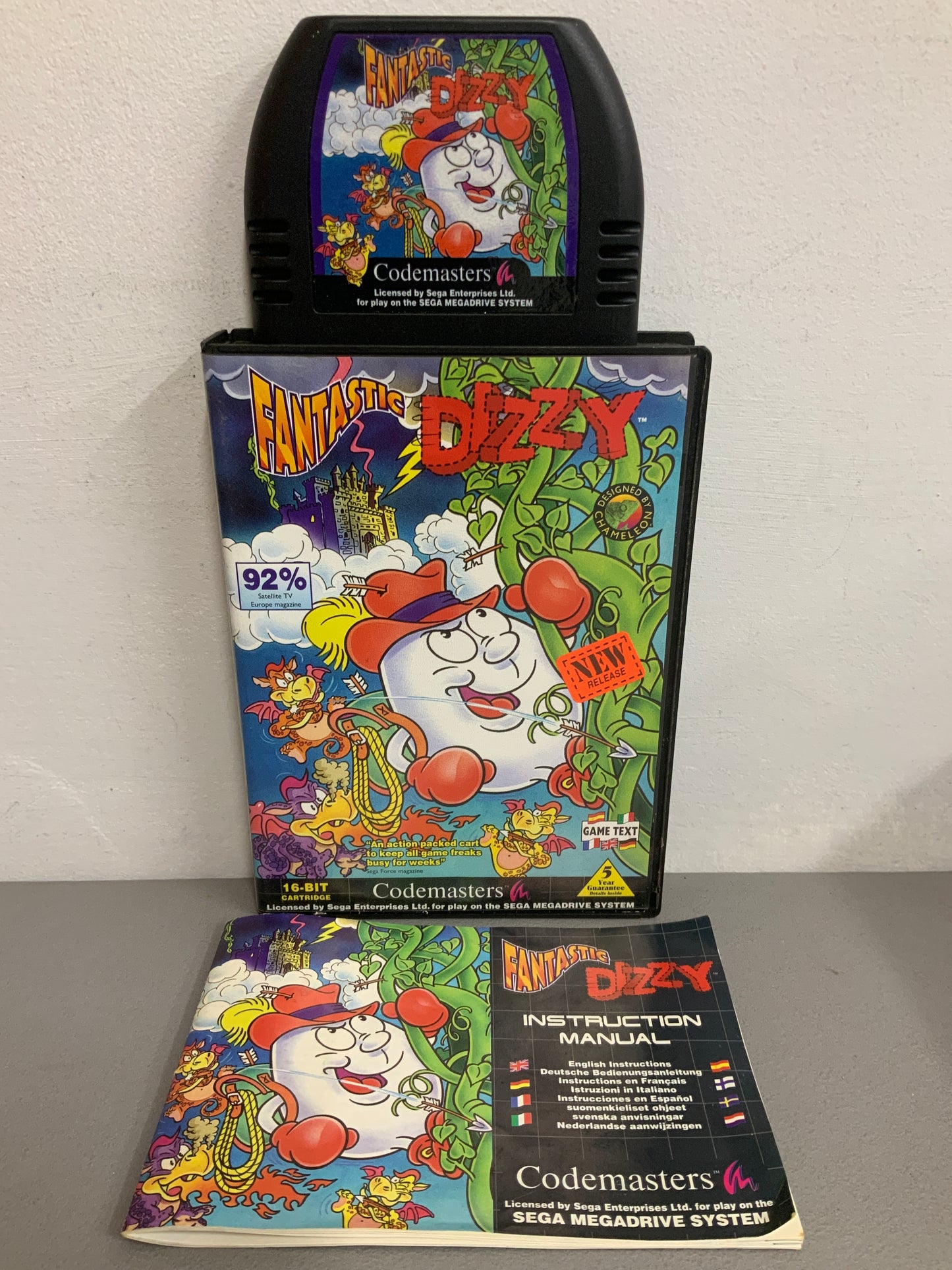 Fantastic Dizzy Sega Mega Drive