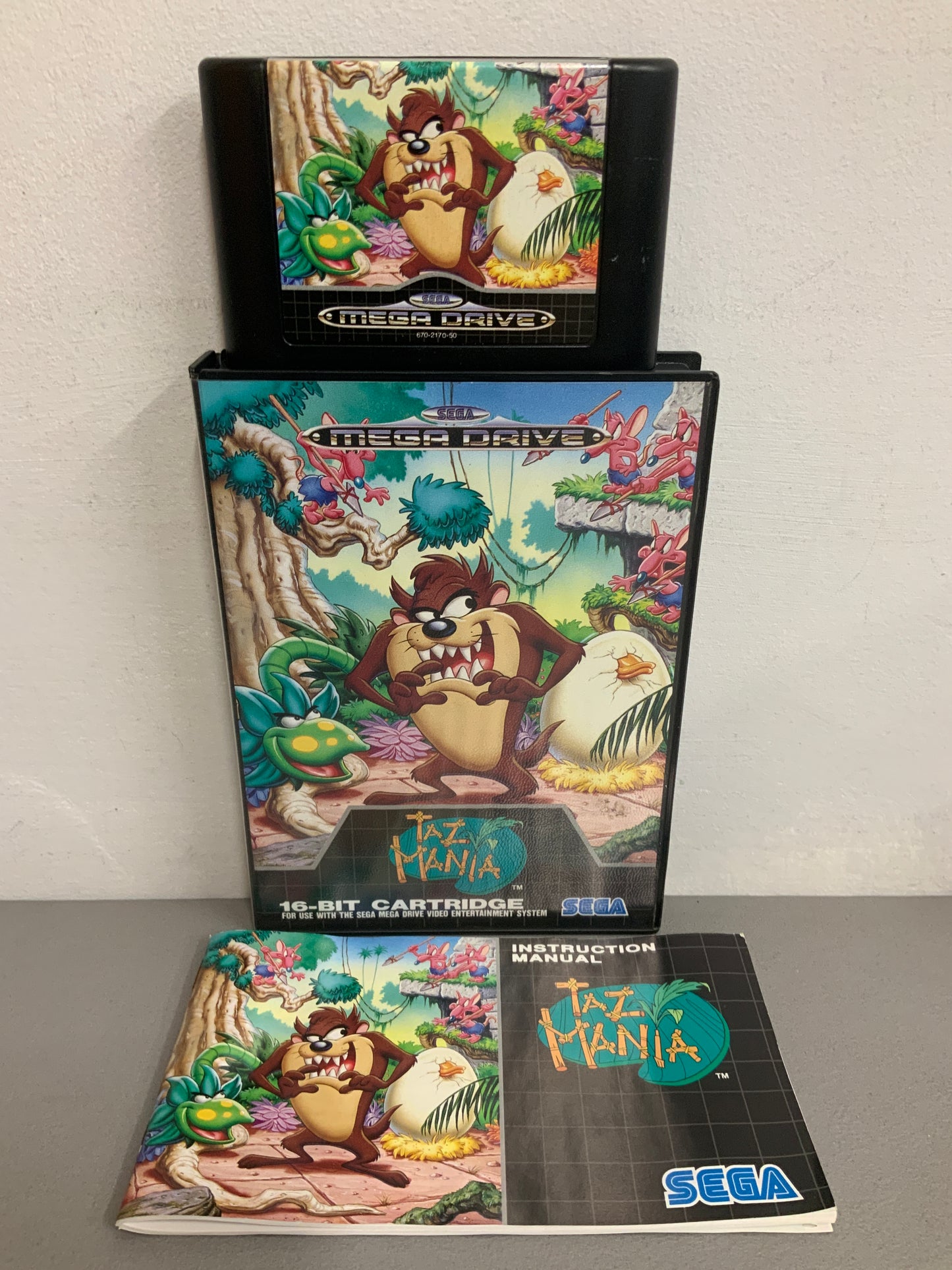 Taz Mania Sega Mega Drive
