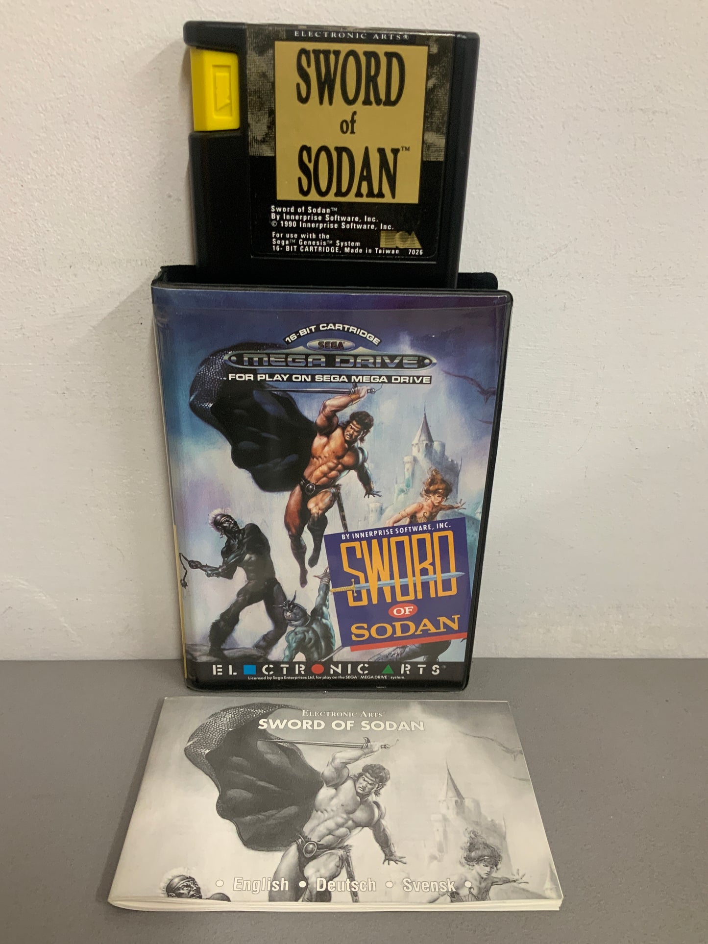 Sword Of Sodan Sega Mega Drive