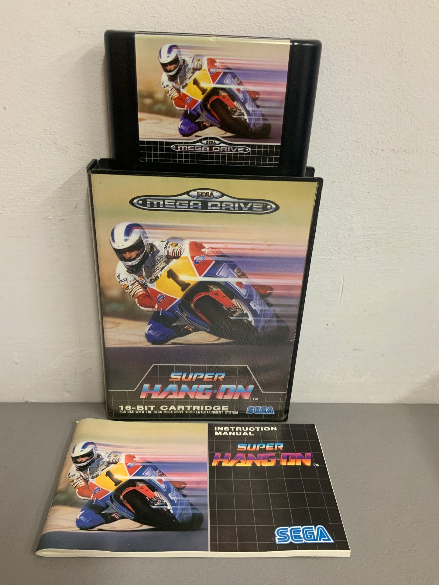 Super Hang On Sega Mega Drive