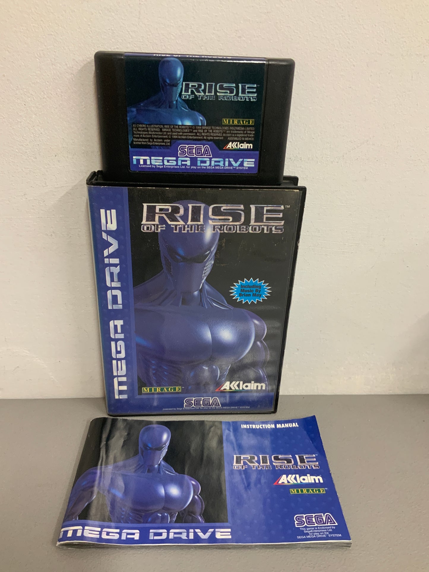 Rise Of The Robots Sega Mega Drive
