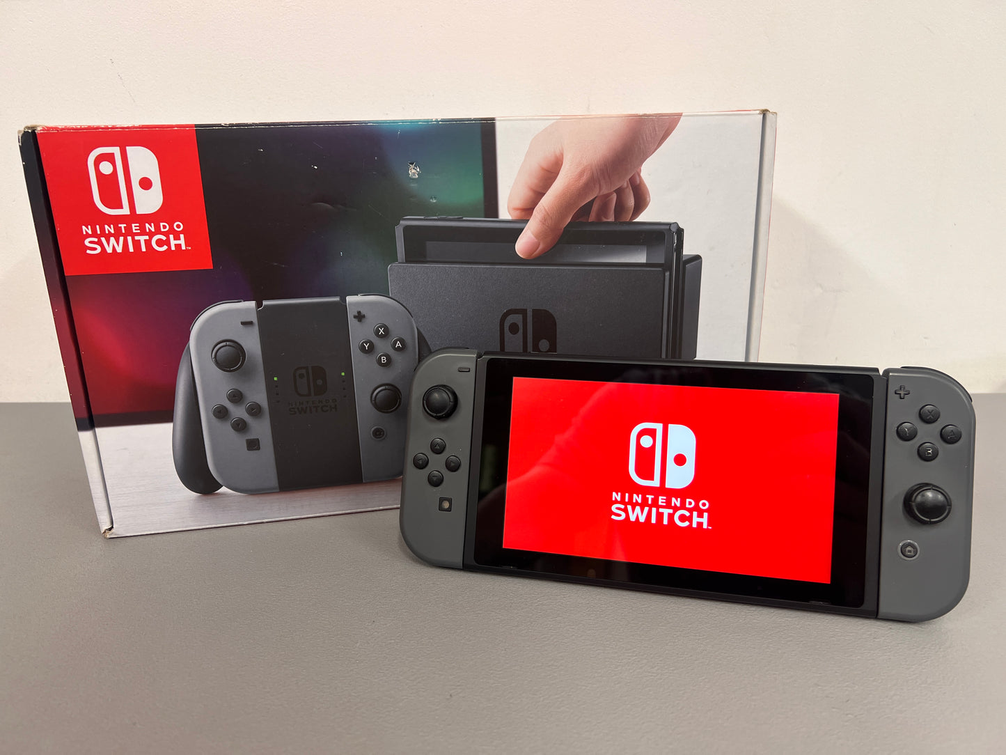 Nintendo Switch Console Grey Boxed