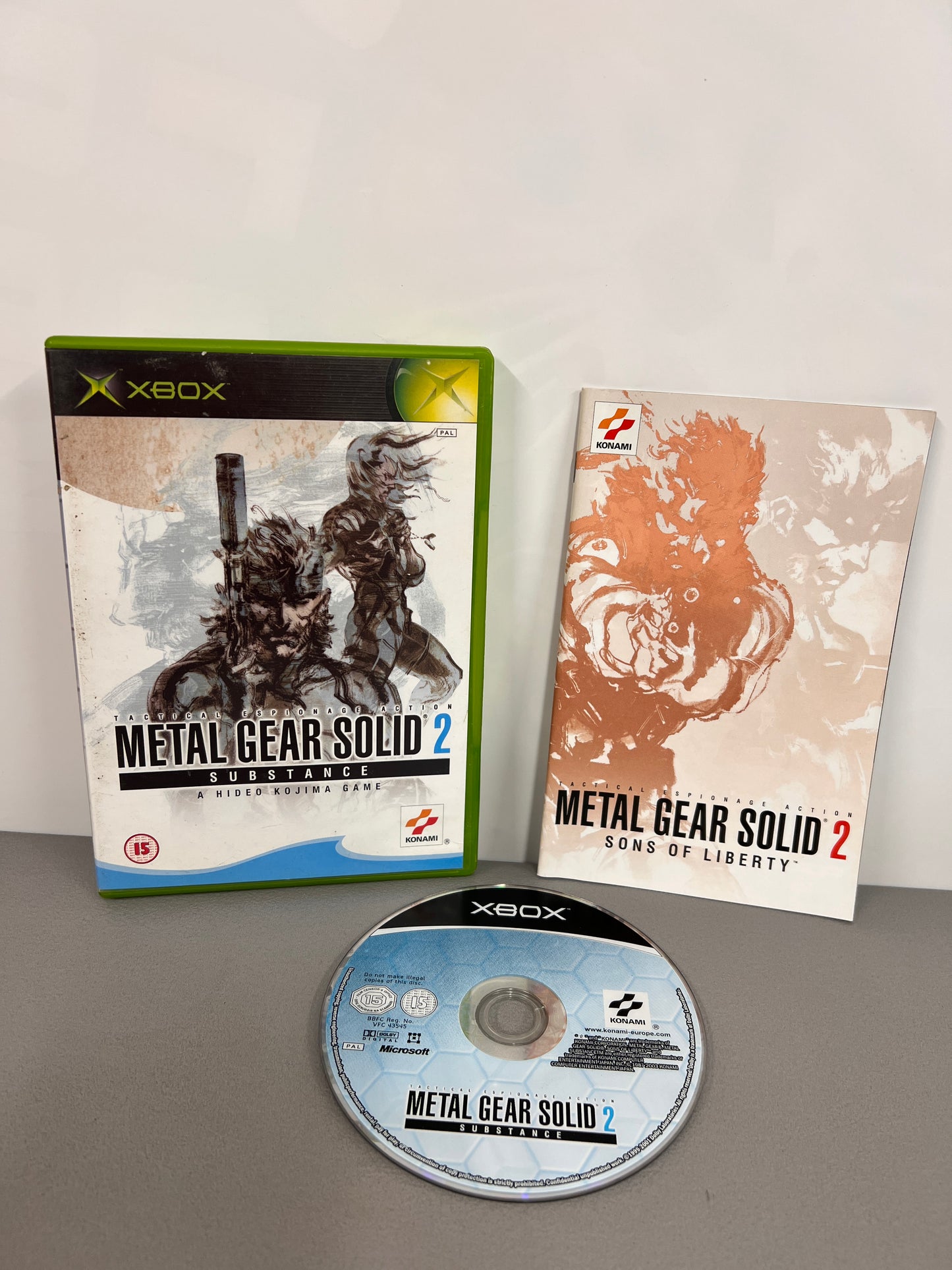 Metal Gear Solid 2 Substance Xbox