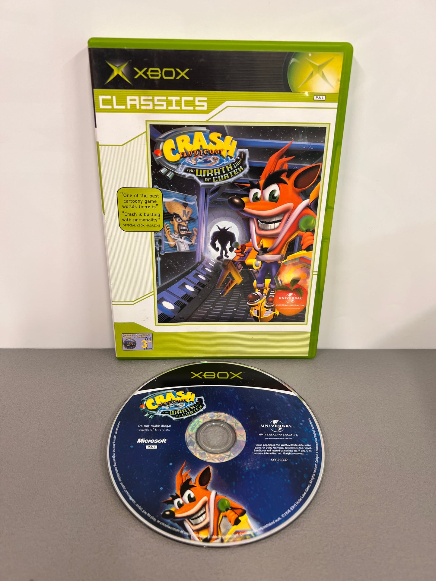 Crash Bandicoot The Wrath Of Cortex Classics Xbox