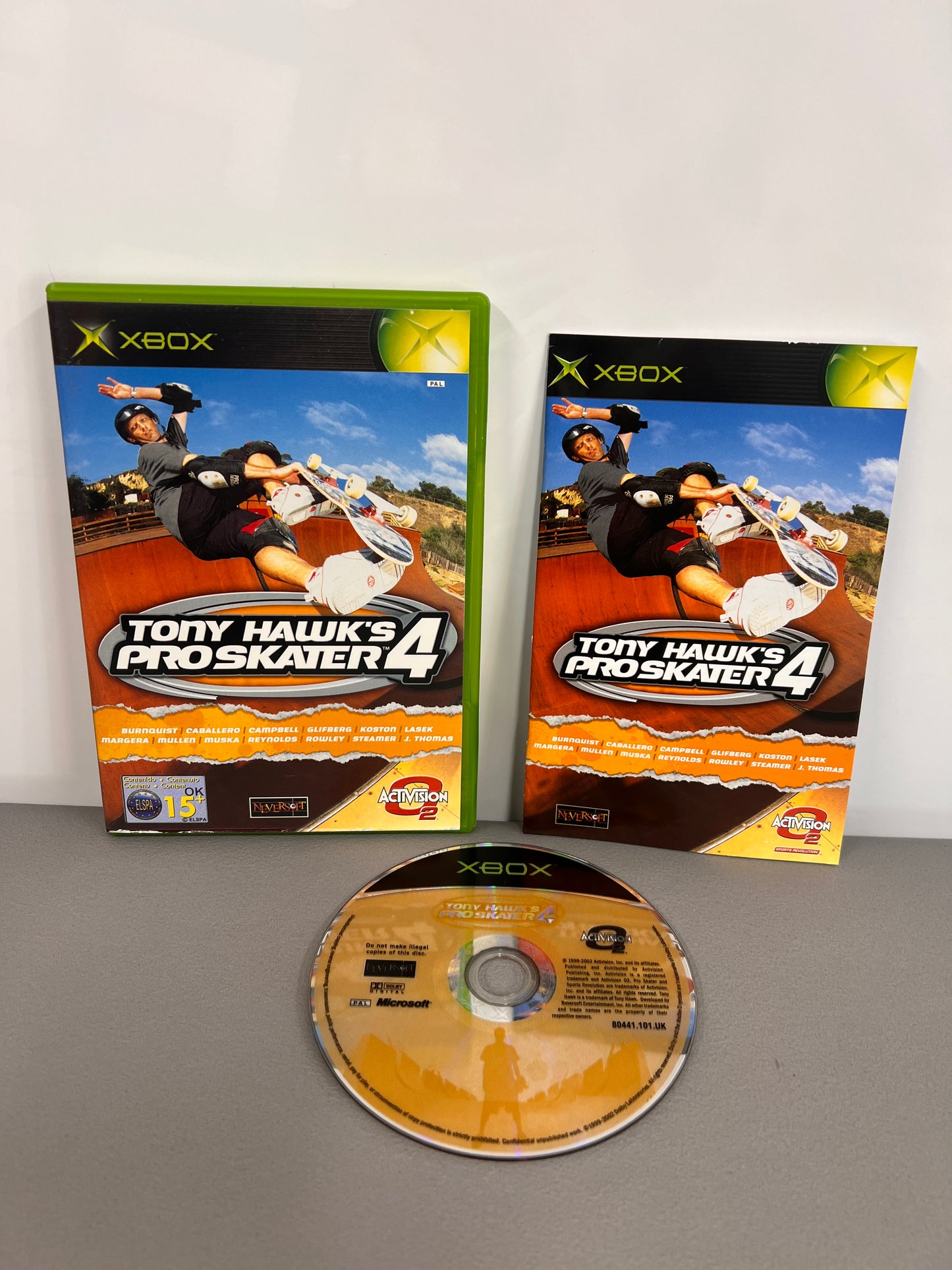 Tony Hawks Pro Skater 4 Xbox