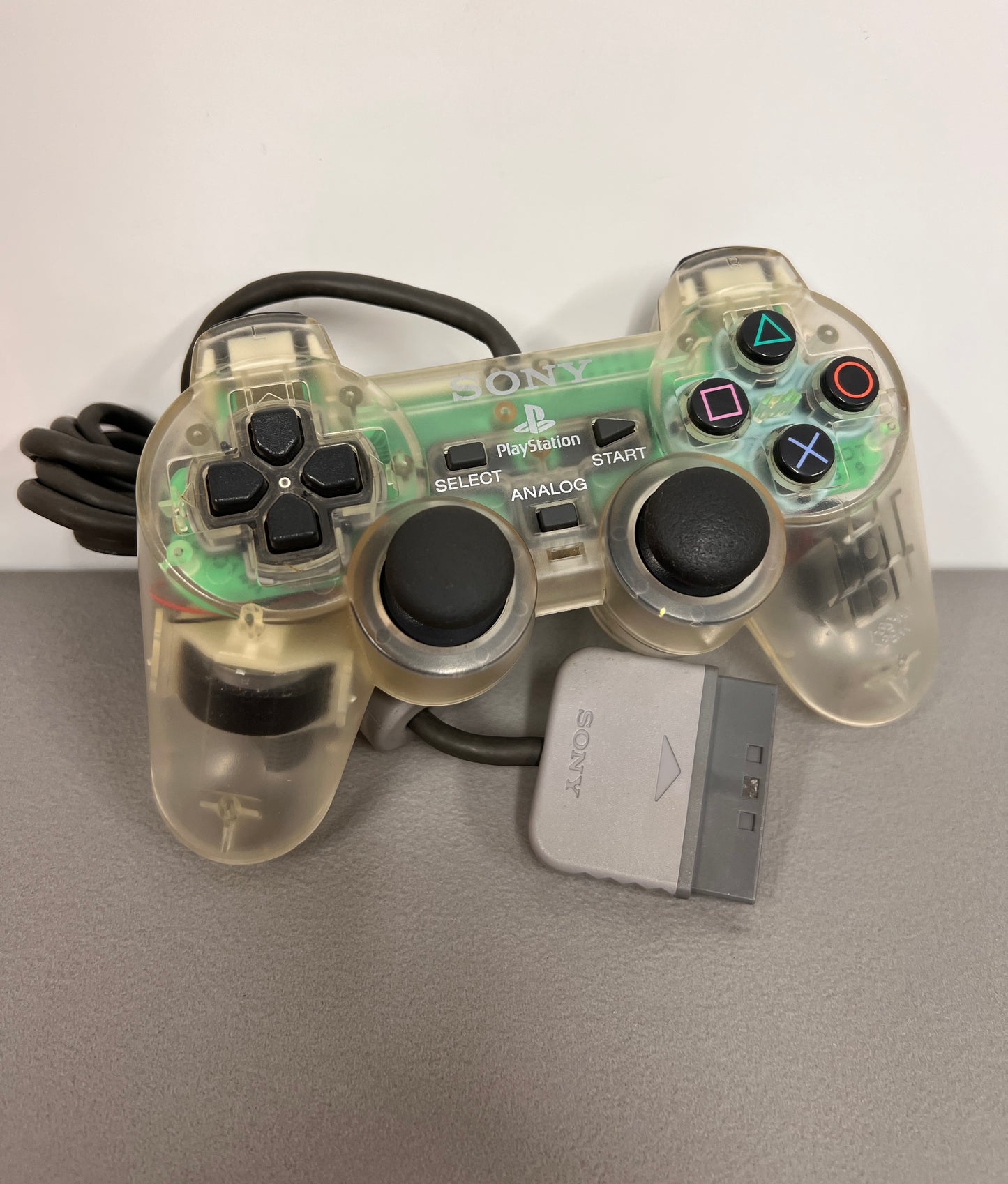 Sony Playstation 1 Official Controller Clear