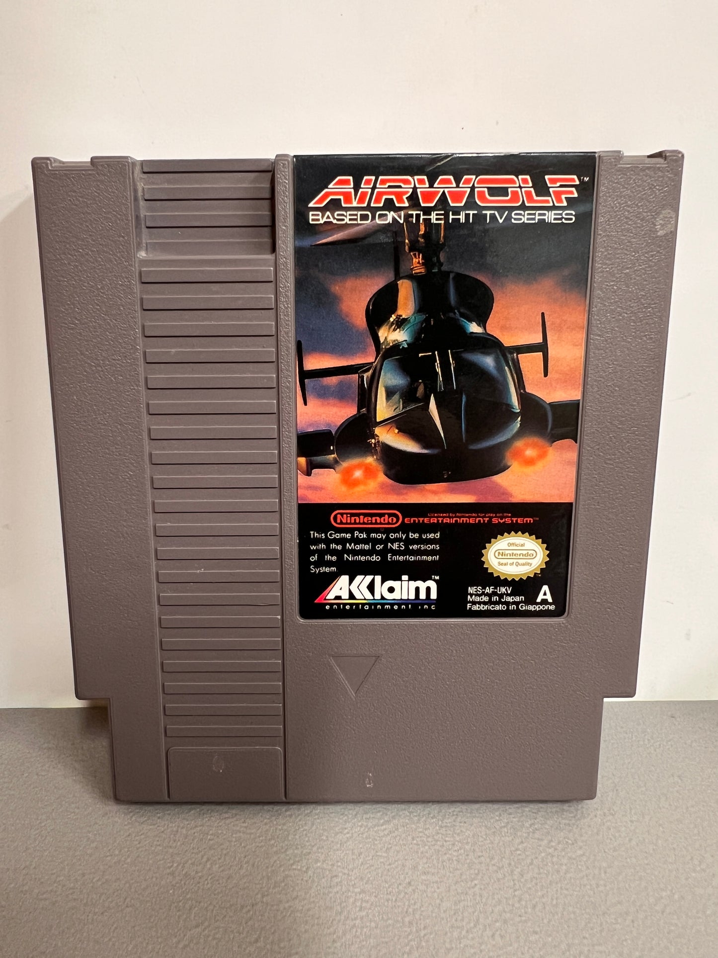 Nintendo Nes Airwolf