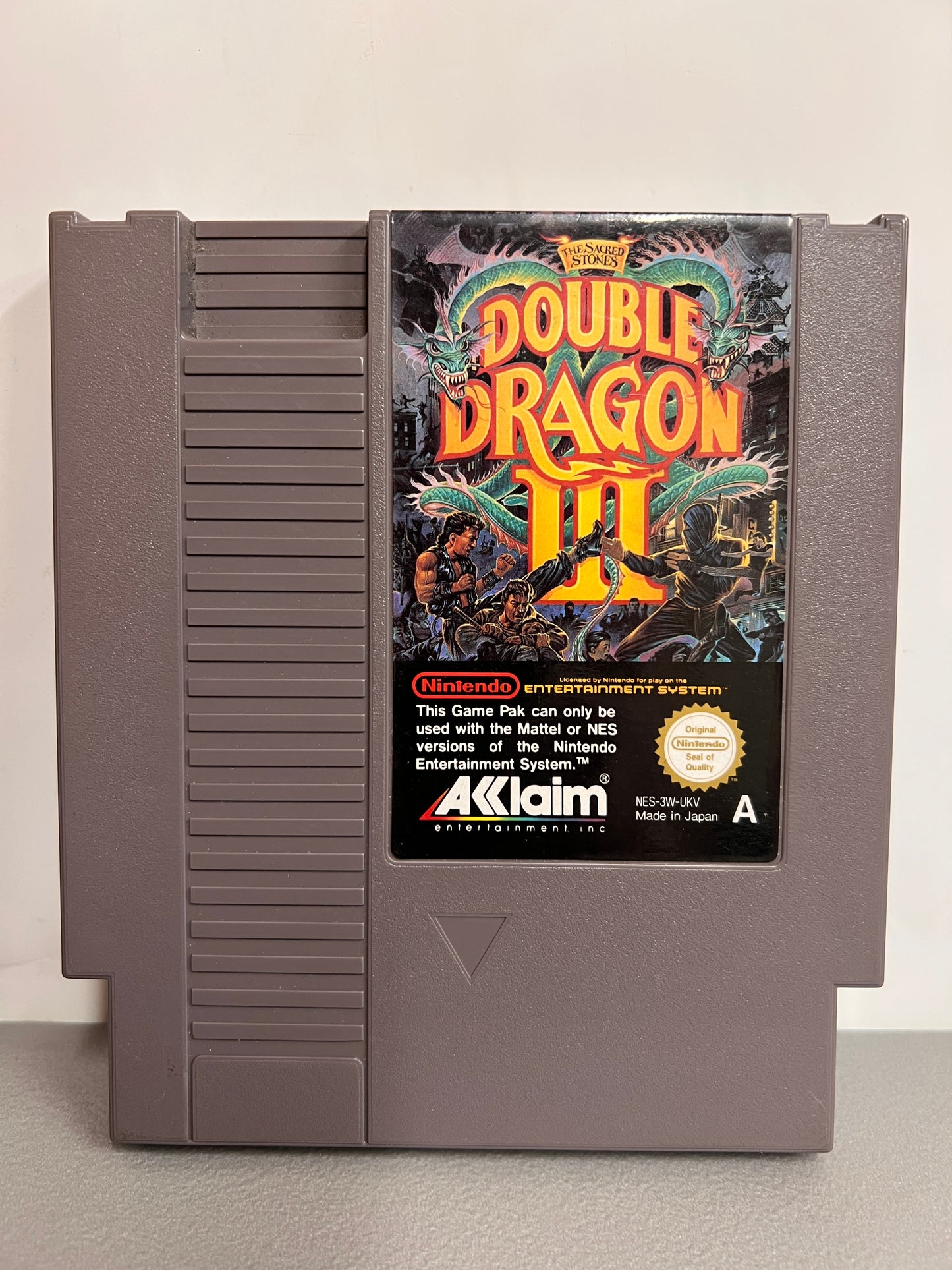 Nintendo Nes Double Dragon 3