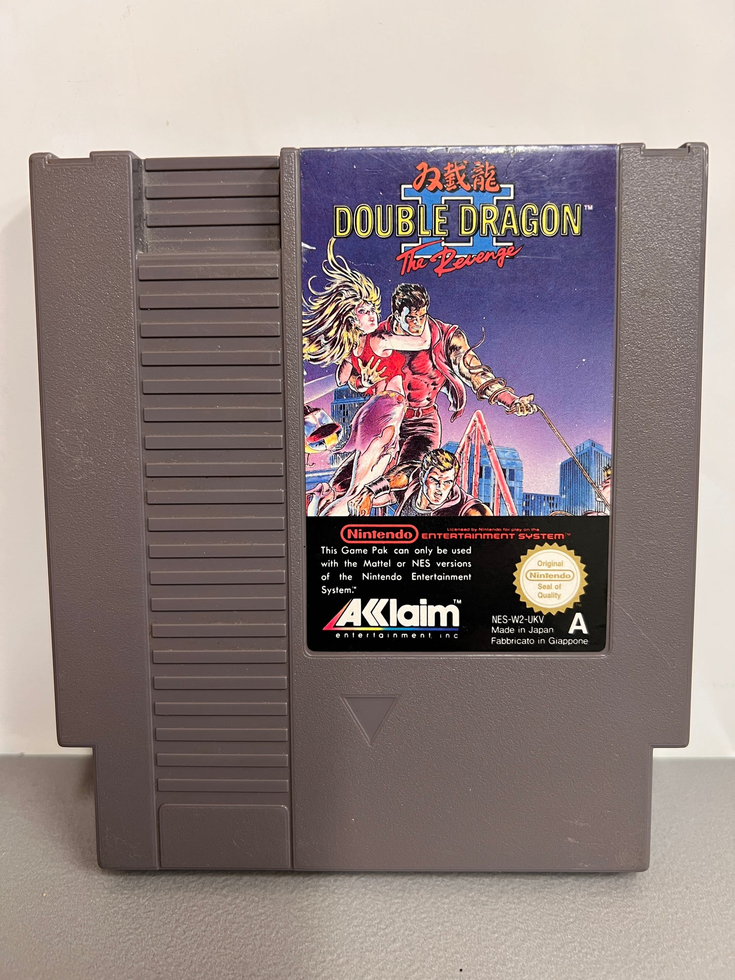 Nintendo Nes Double Dragon The Revenge 2