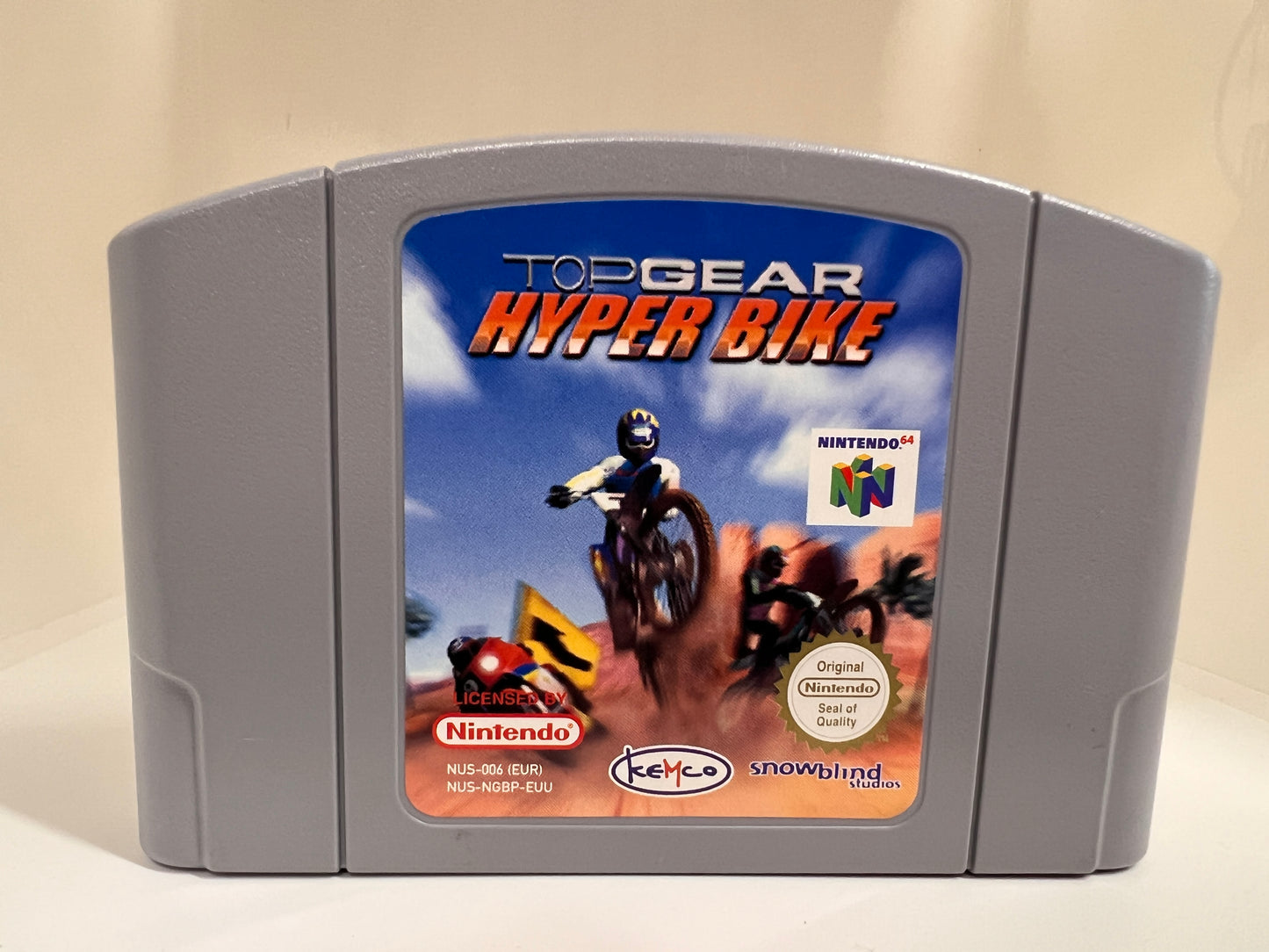 Nintendo 64 Top Gear Hyper Bike