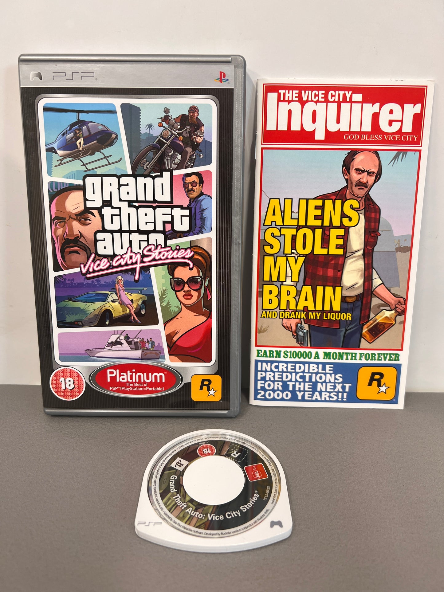 Sony PSP Grand Theft Auto Vice City Stories Platin