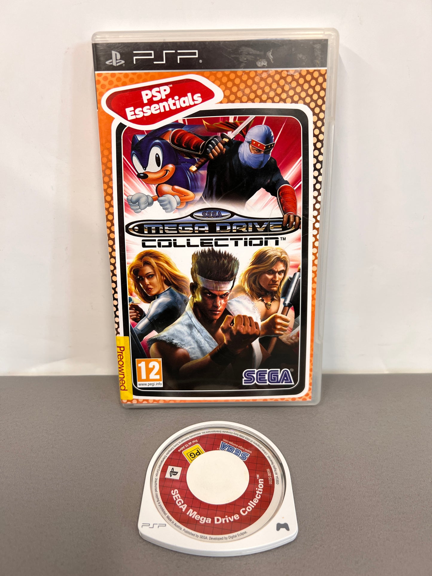 Sony PSP Sega Mega Drive Collection Essentials