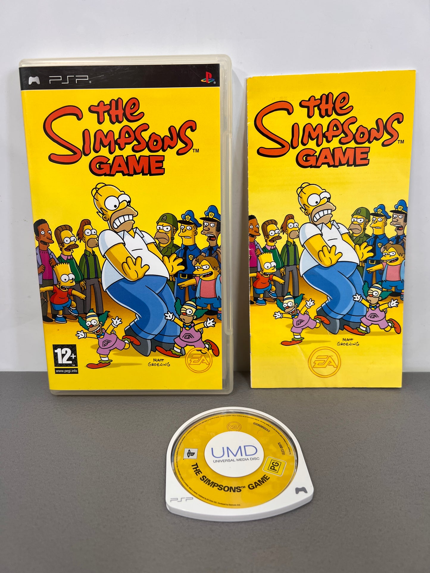 Sony PSP The Simpsons Game