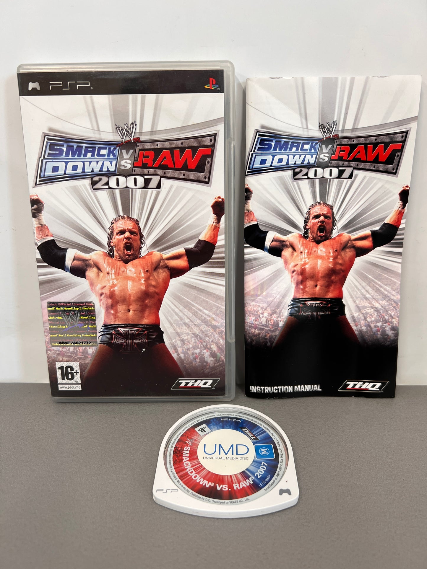 Sony PSP WWE Smack Down VS Raw 2007