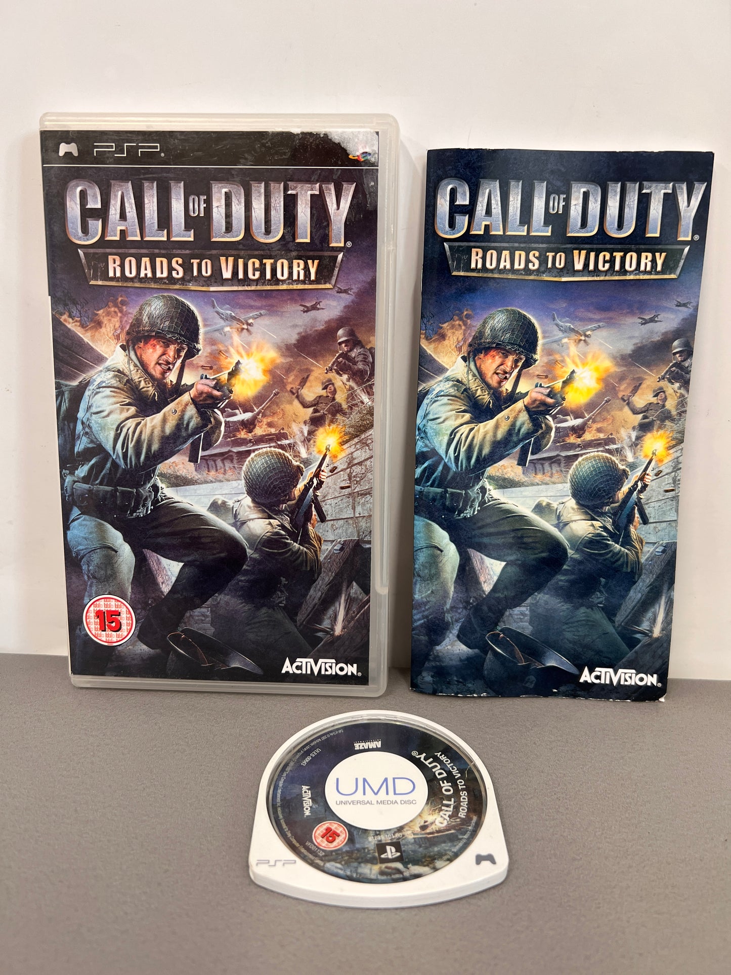 Sony PSP Call Of Duty Roads To Victory