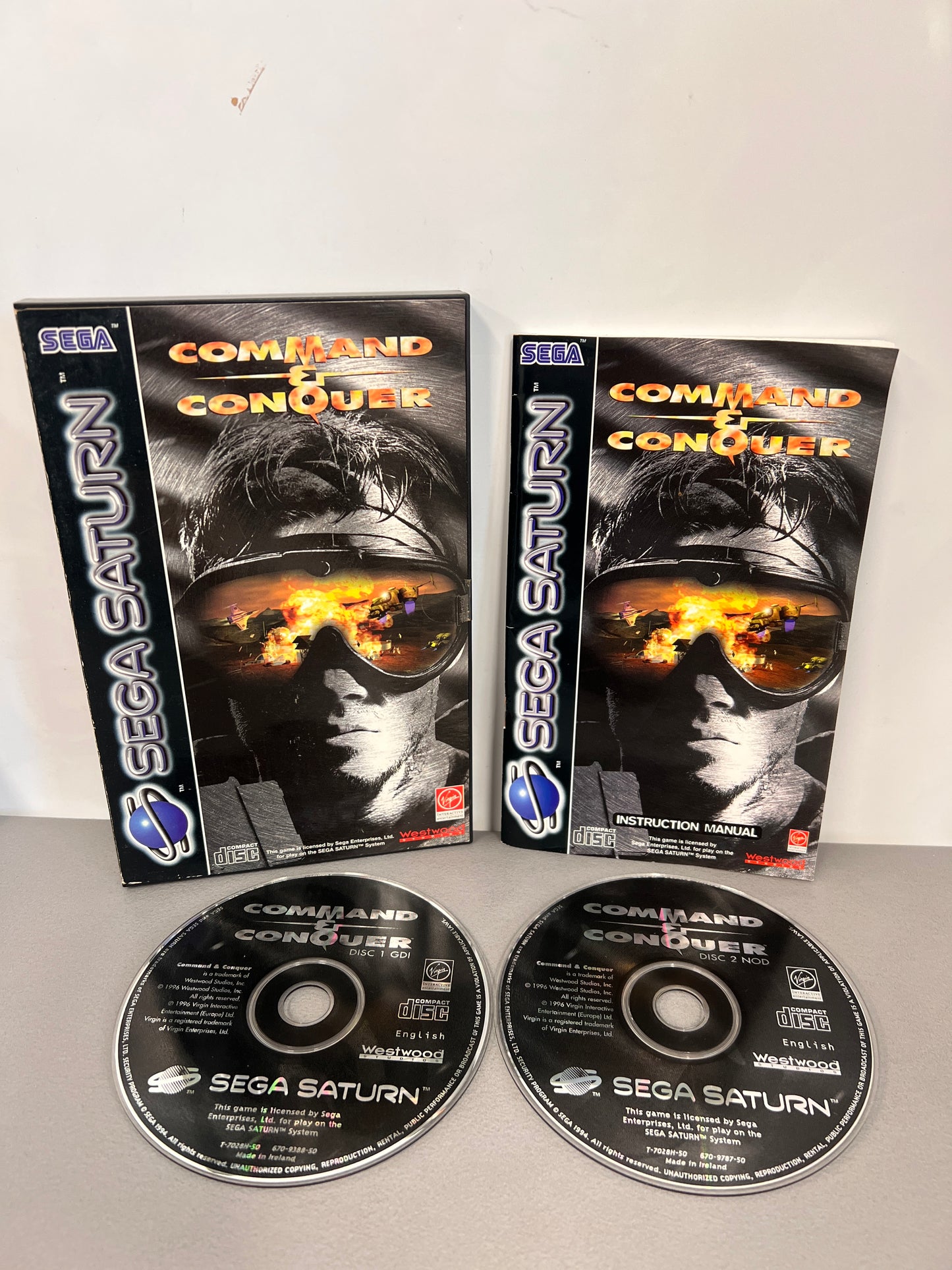 Sega Saturn Command And Conquer