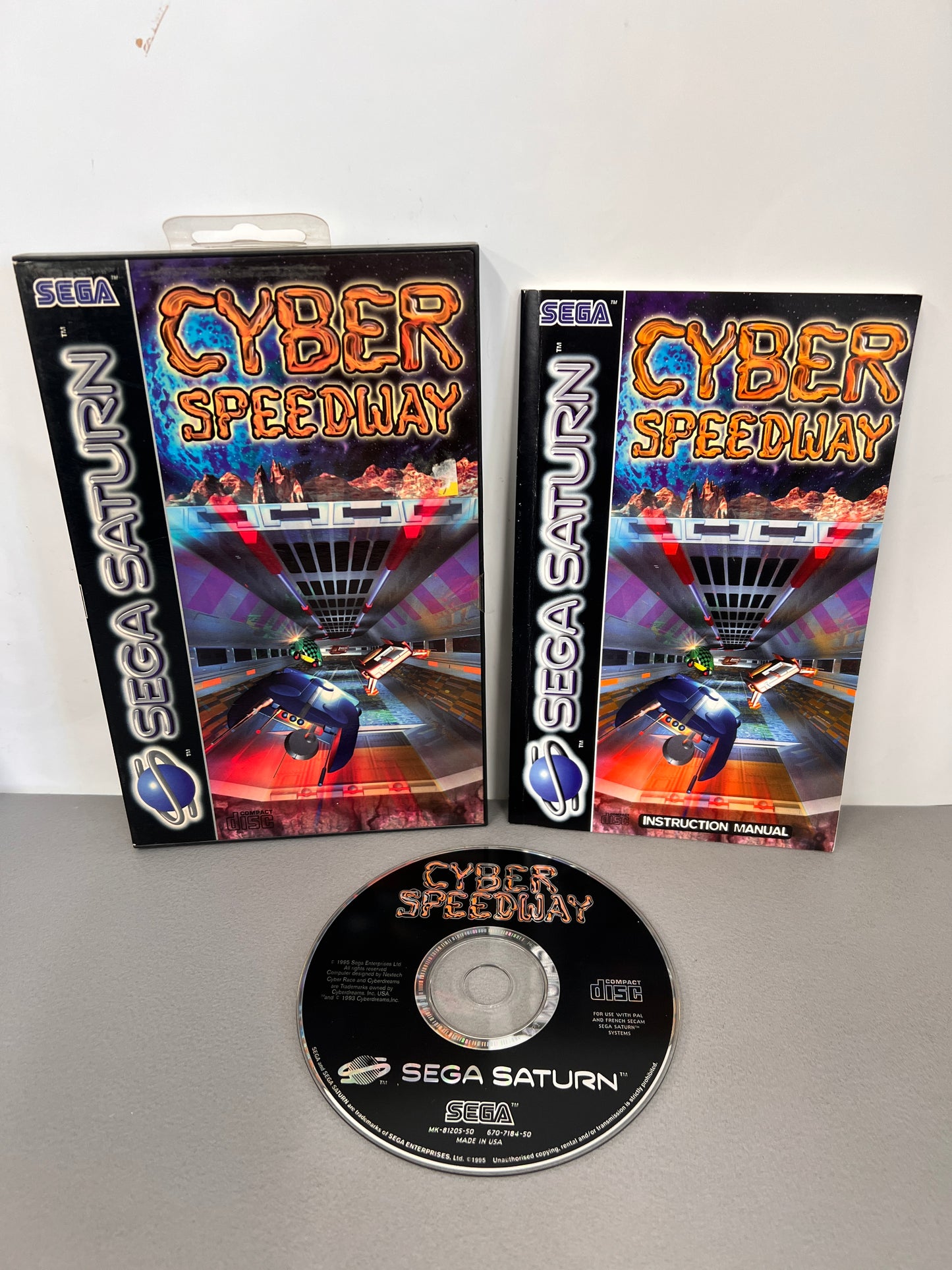 Sega Saturn Cyber Speedway
