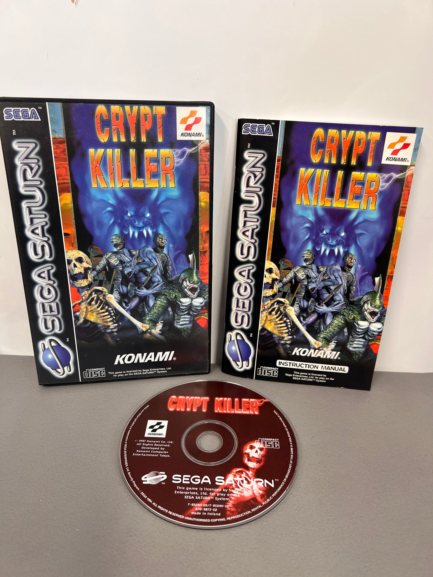 Sega Saturn Crypt Killer