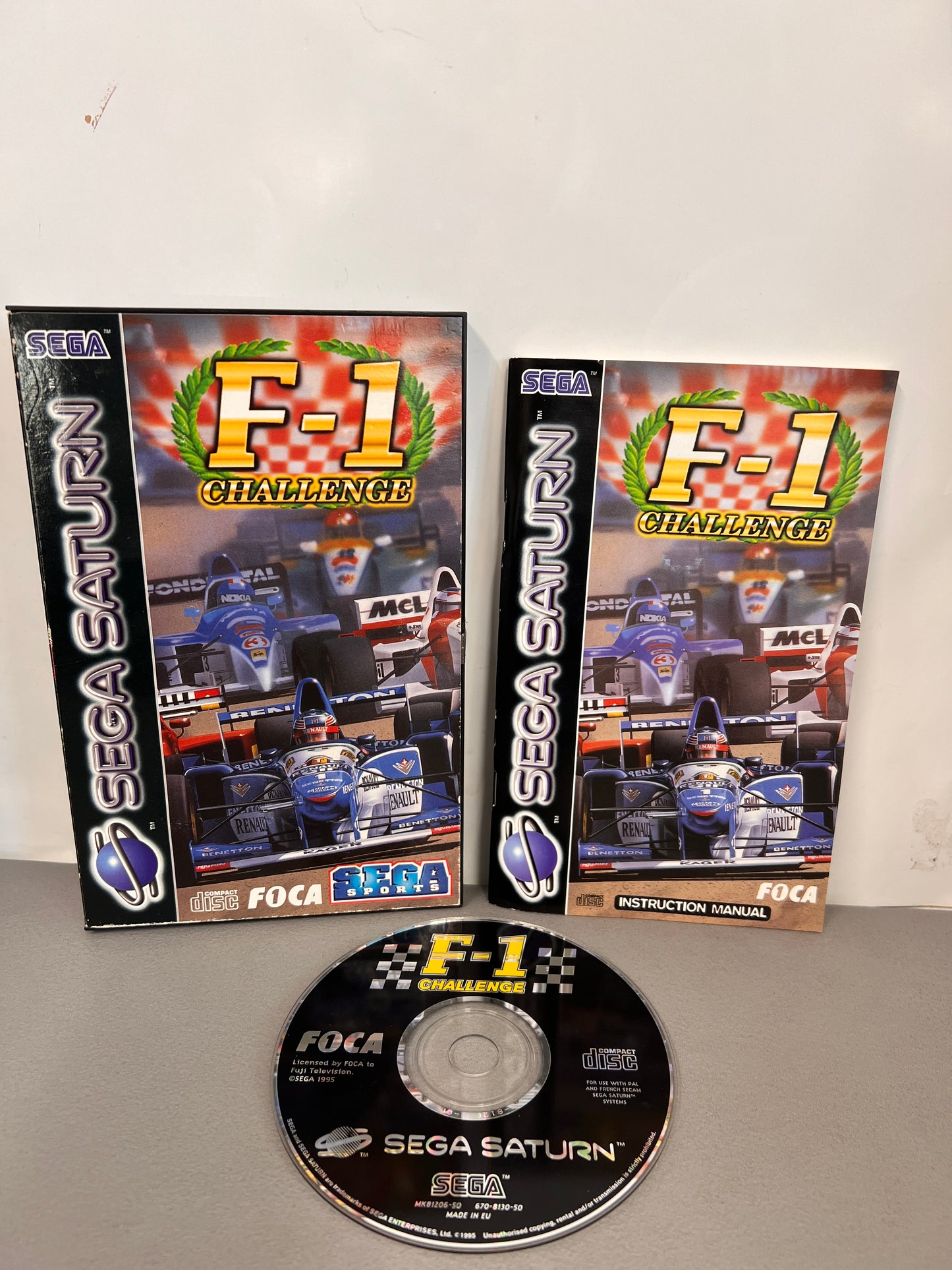 Sega Saturn F1 Challenge
