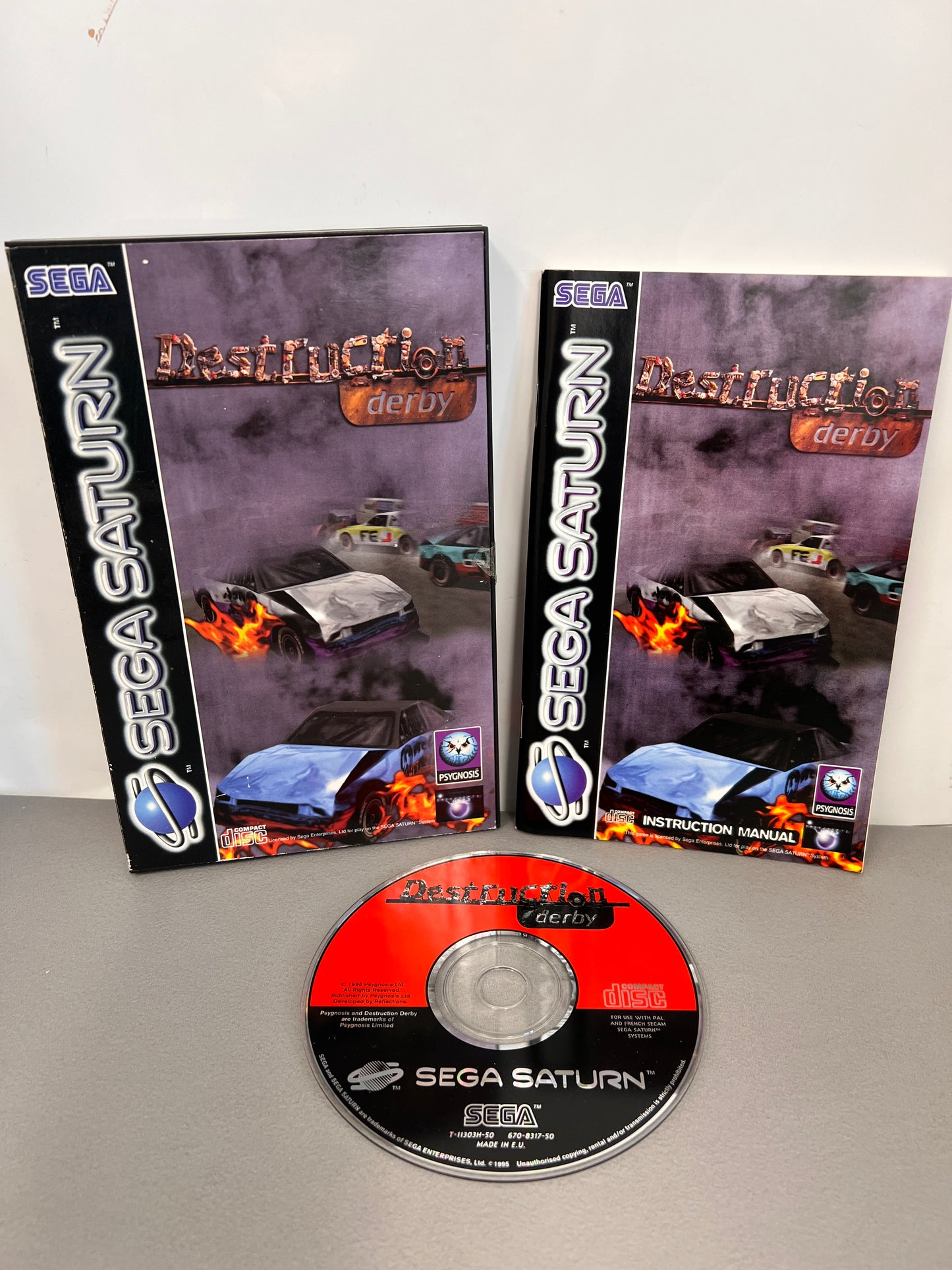 Sega Saturn Destruction Derby