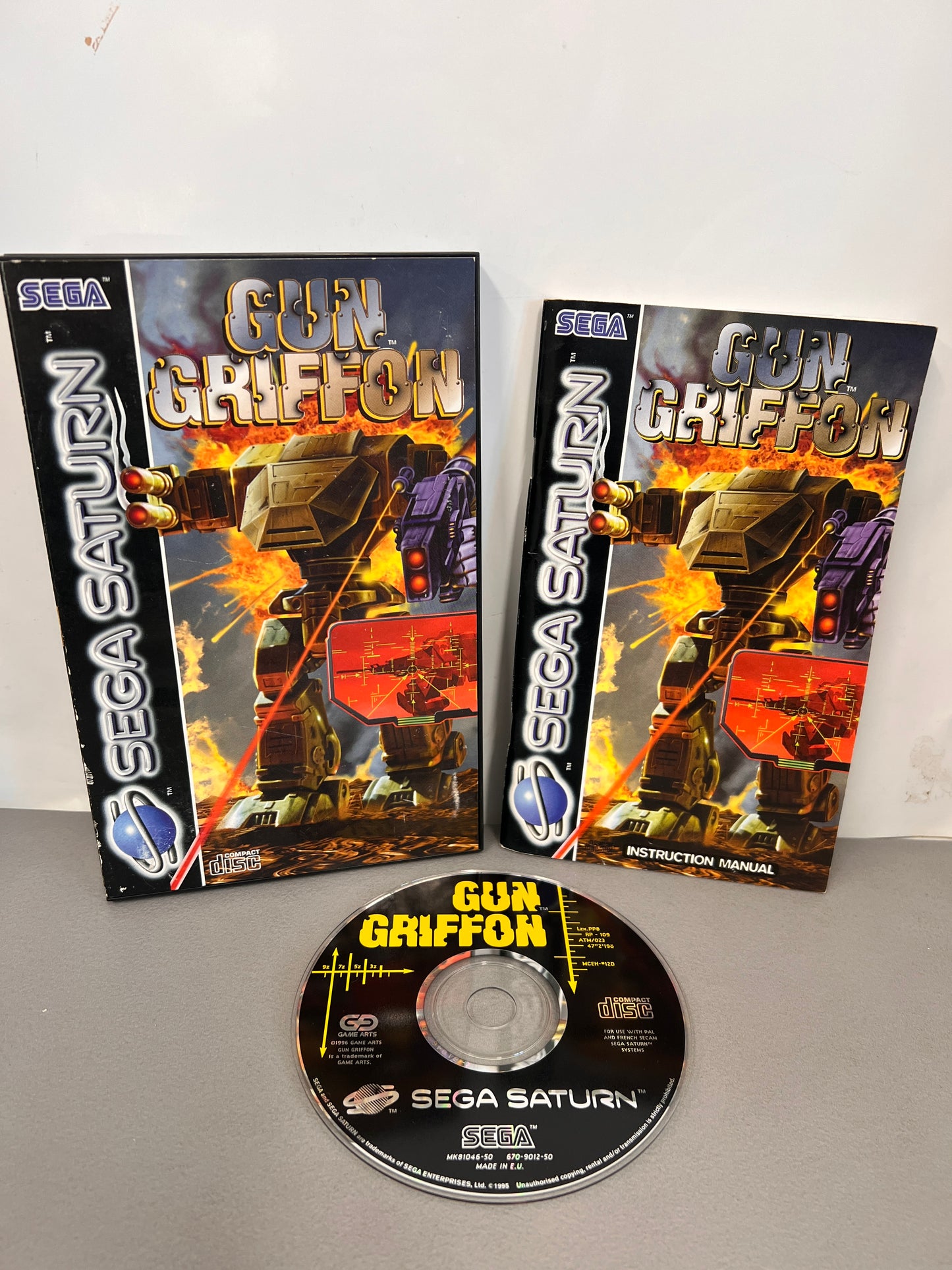 Sega Saturn Gun Griffon