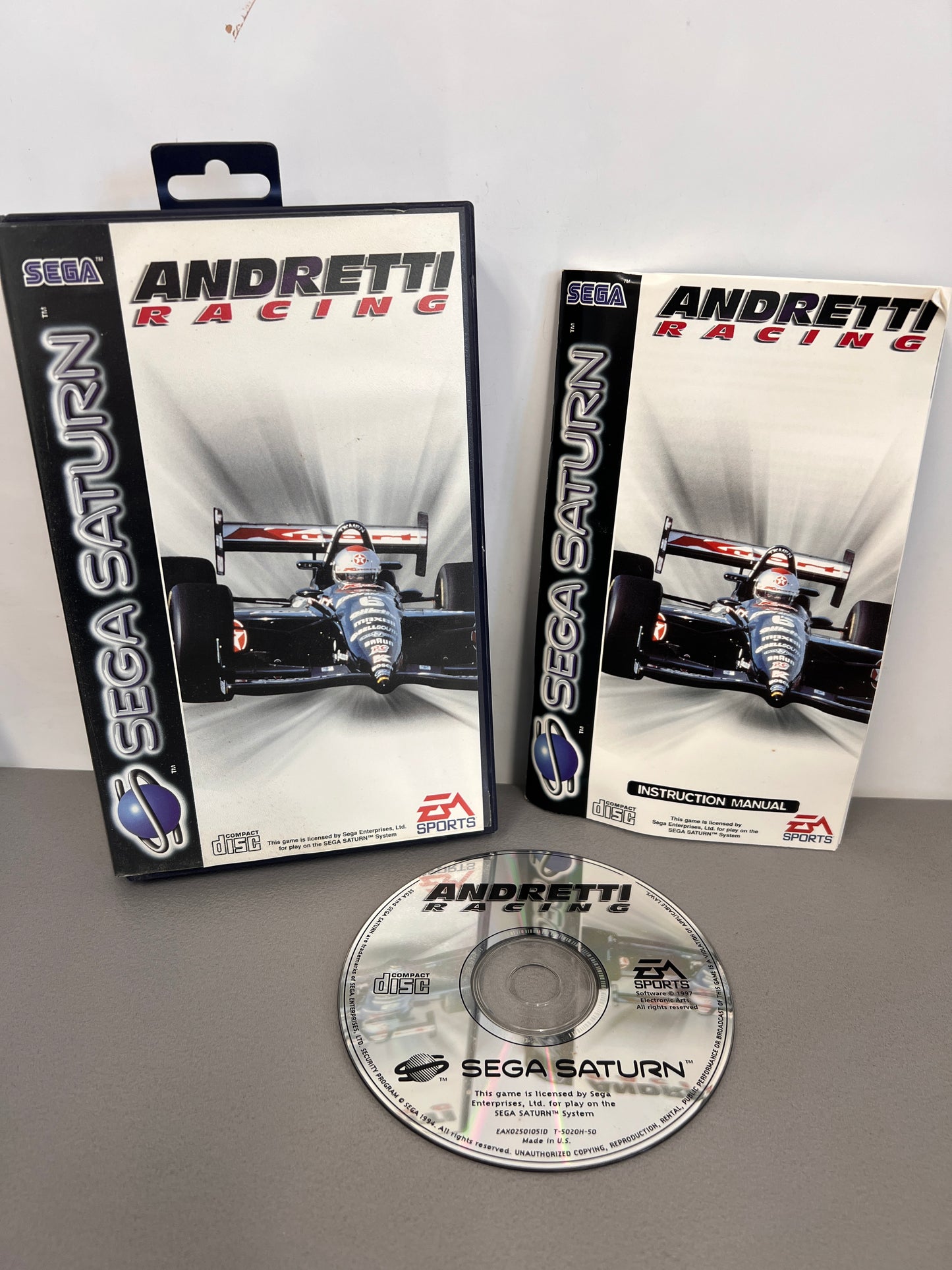 Andretti Racing Sega Saturn