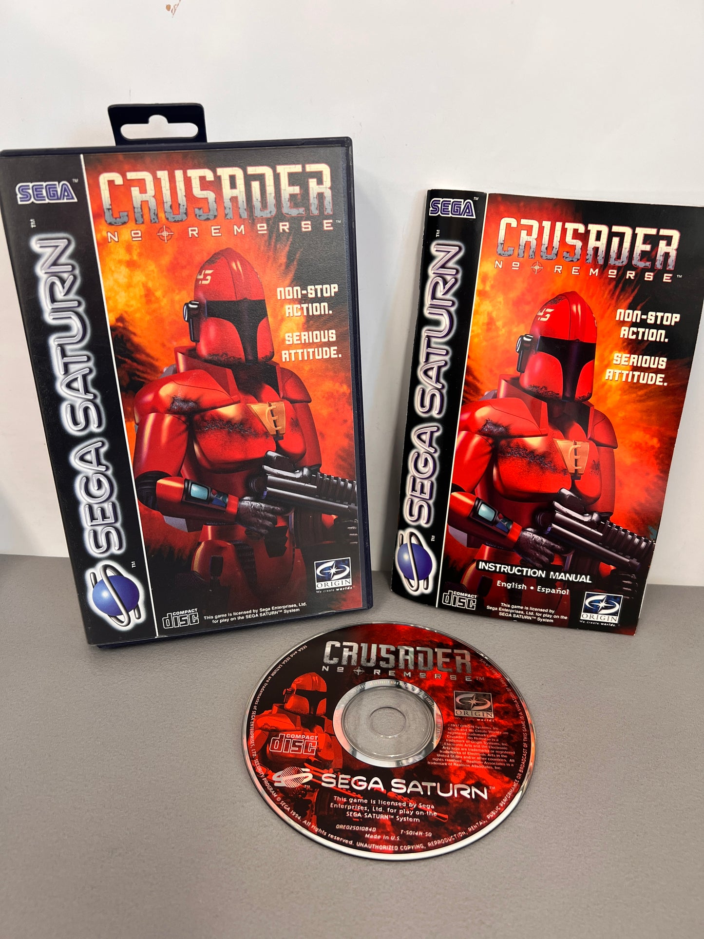 Crusader remorse Saga Saturn