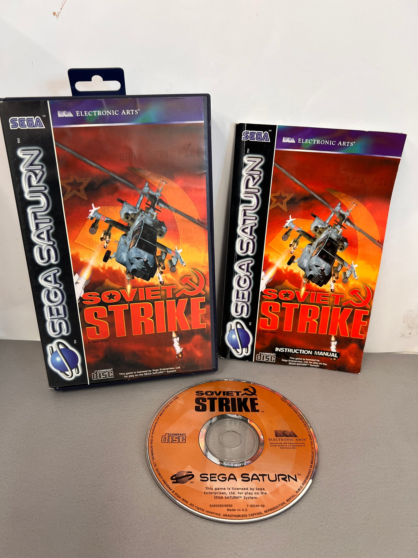 Soviet Strike Sega Saturn
