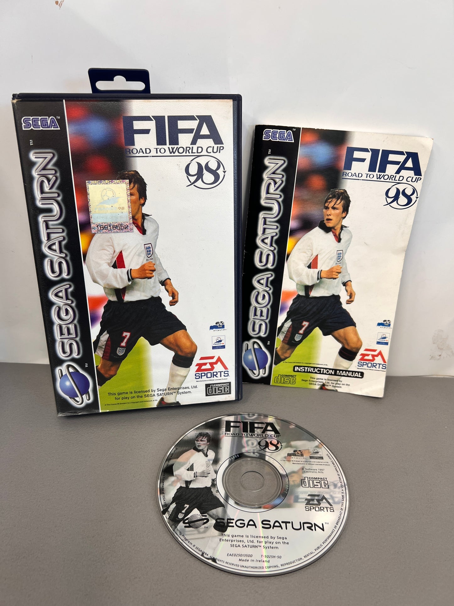 Fifa road to world cup Sega Saturn