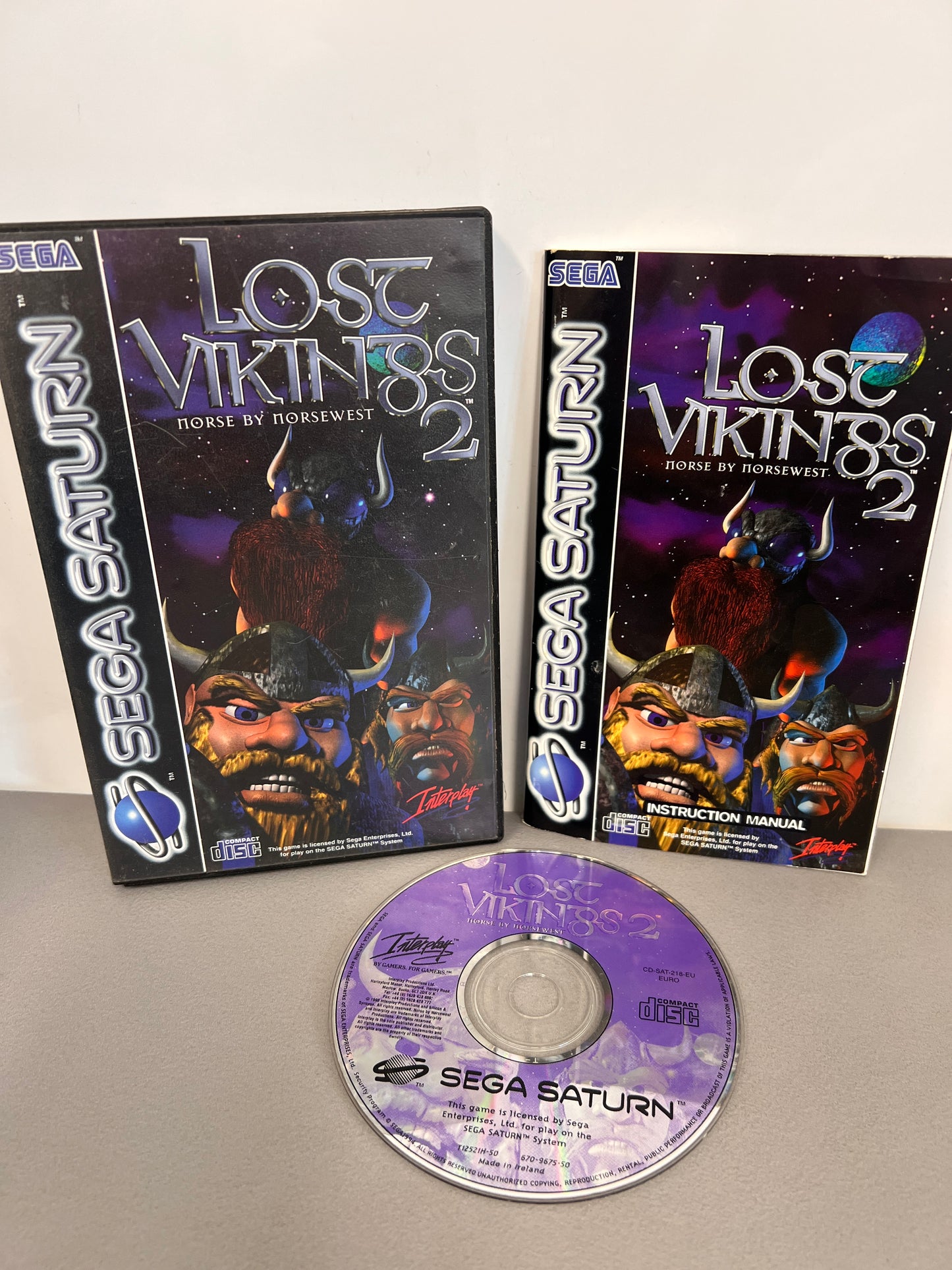 Lost Vikings 2 Sega Saturn