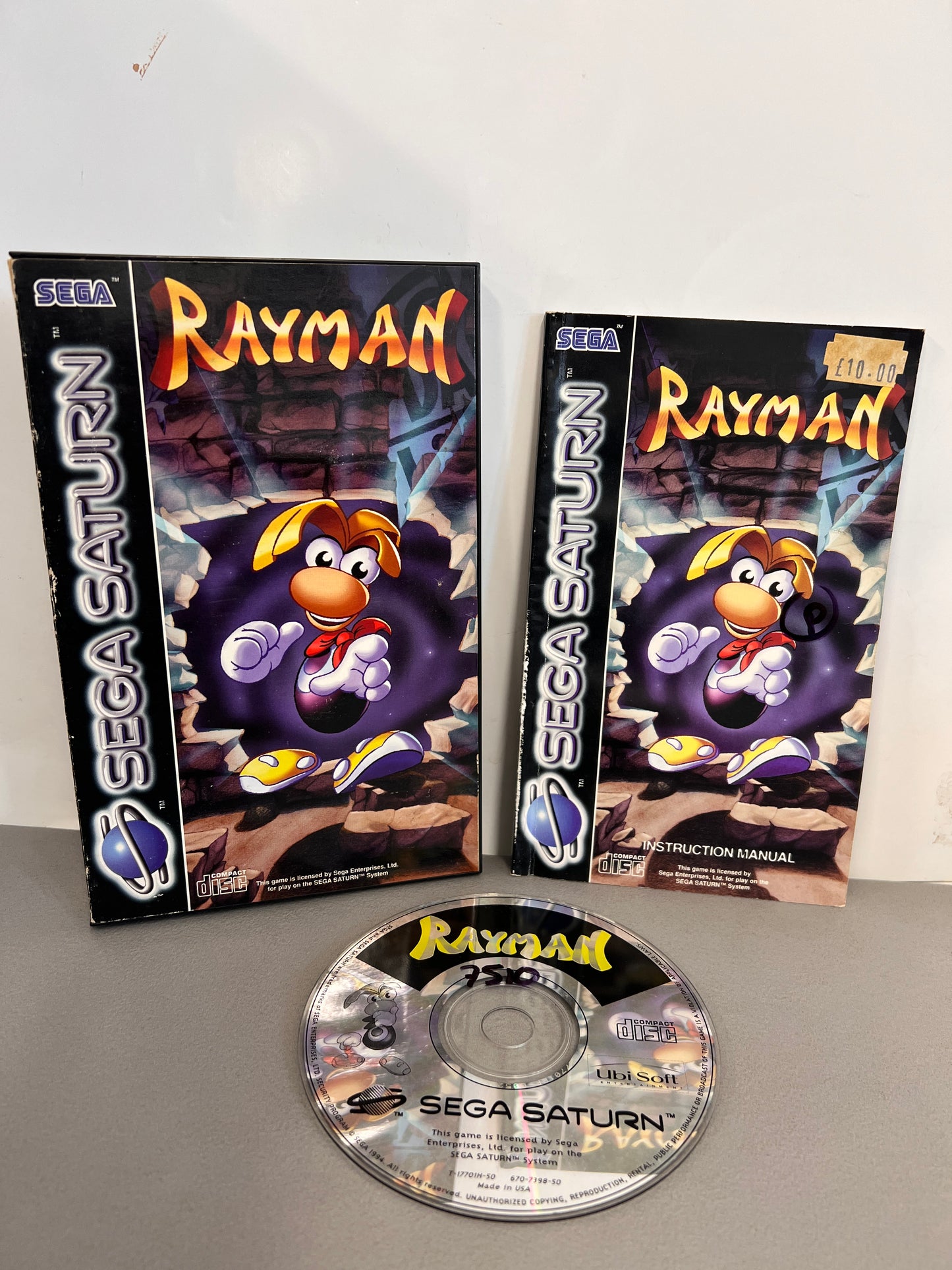 Rayman Sega Saturn