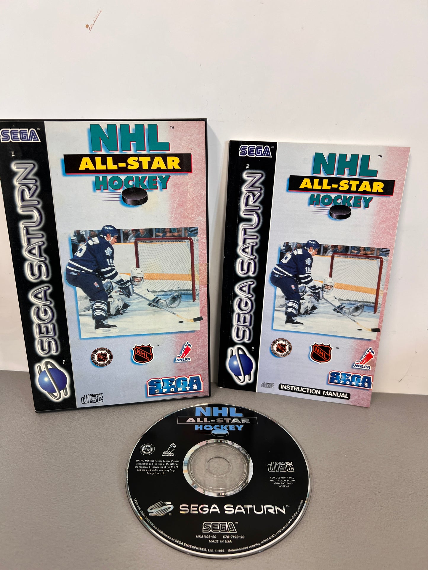 Nhl All Star Hockey Sega Saturn
