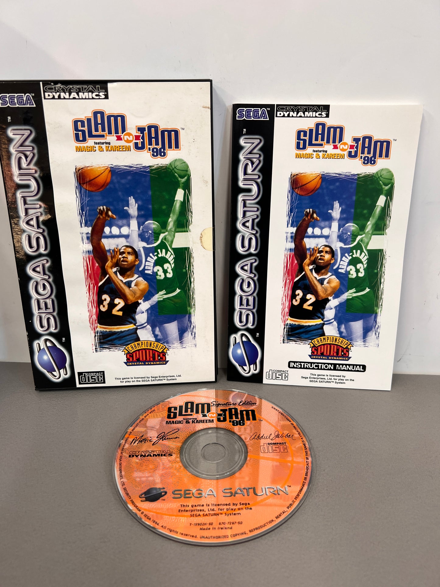Slam Jam 96 Sega Saturn