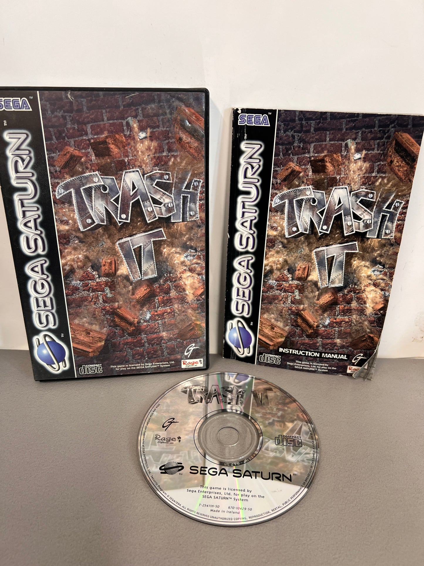 Trash It Sega Saturn