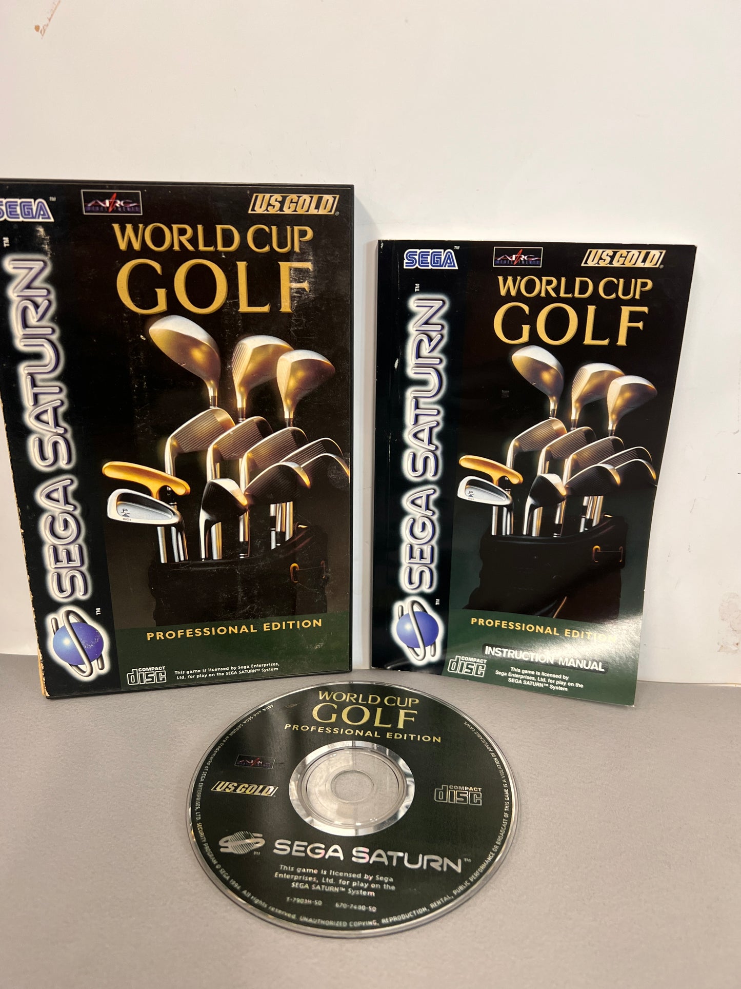 World Cup Golf Sega Saturn