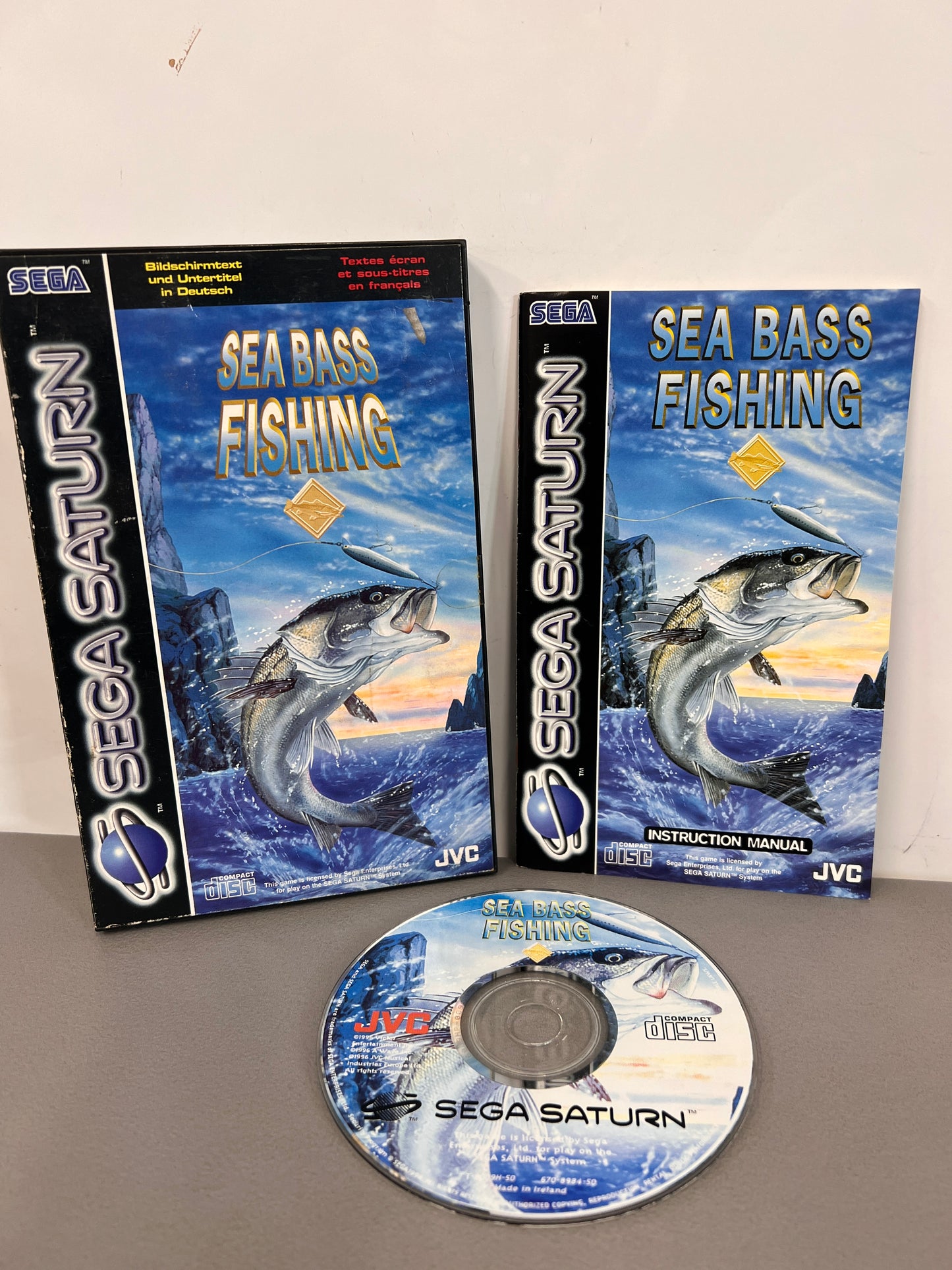 Sea Bass Fishing Sega Saturn