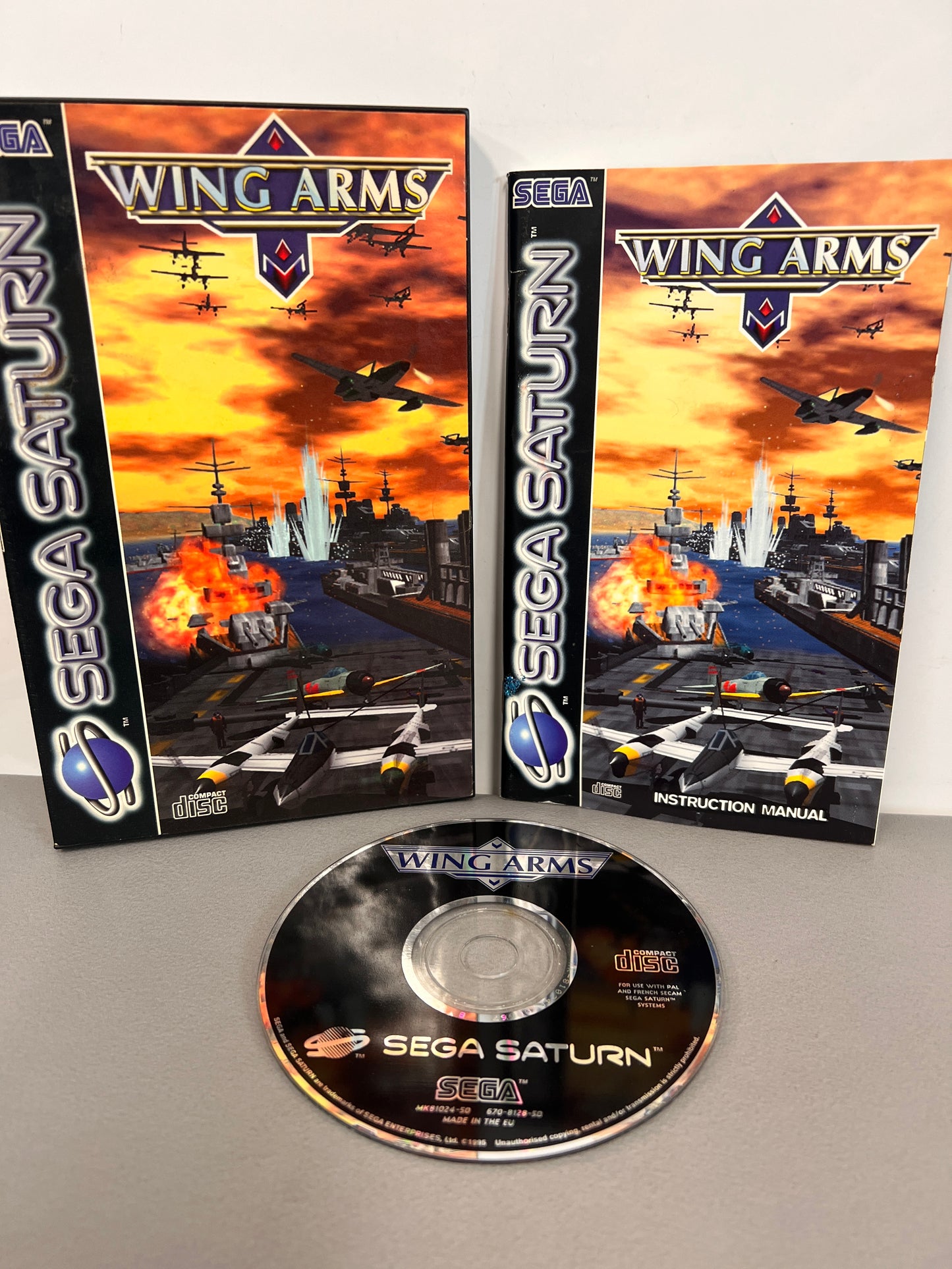 Wing Arms Sega Saturn