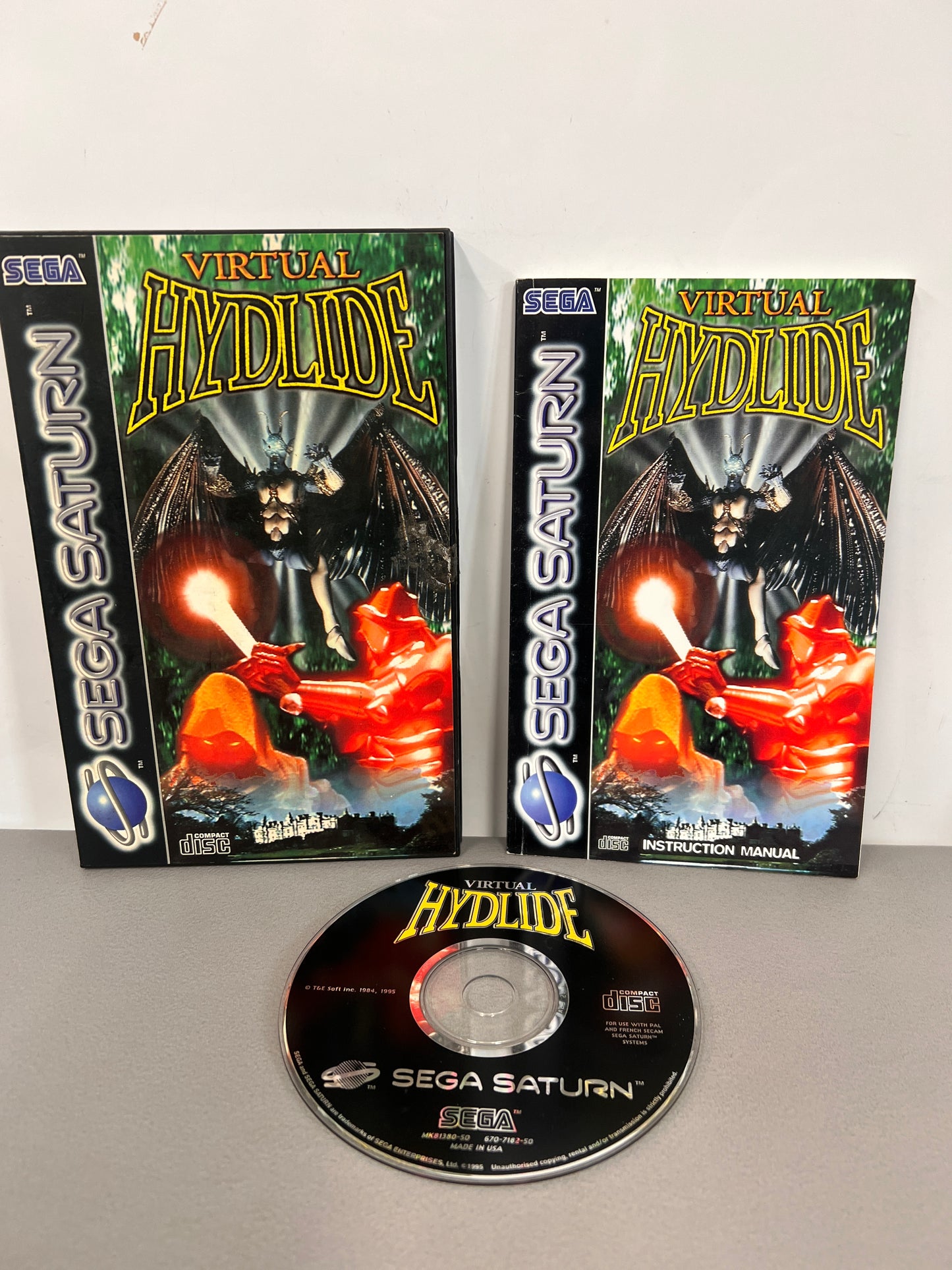 Virtual Hydlide Sega Saturn