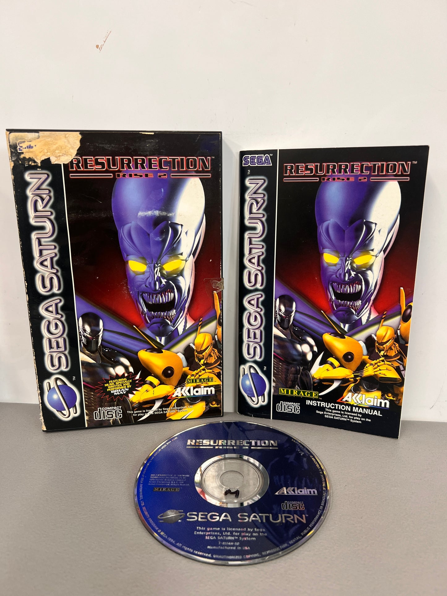 Resurrection Rise 2 Sega Saturn