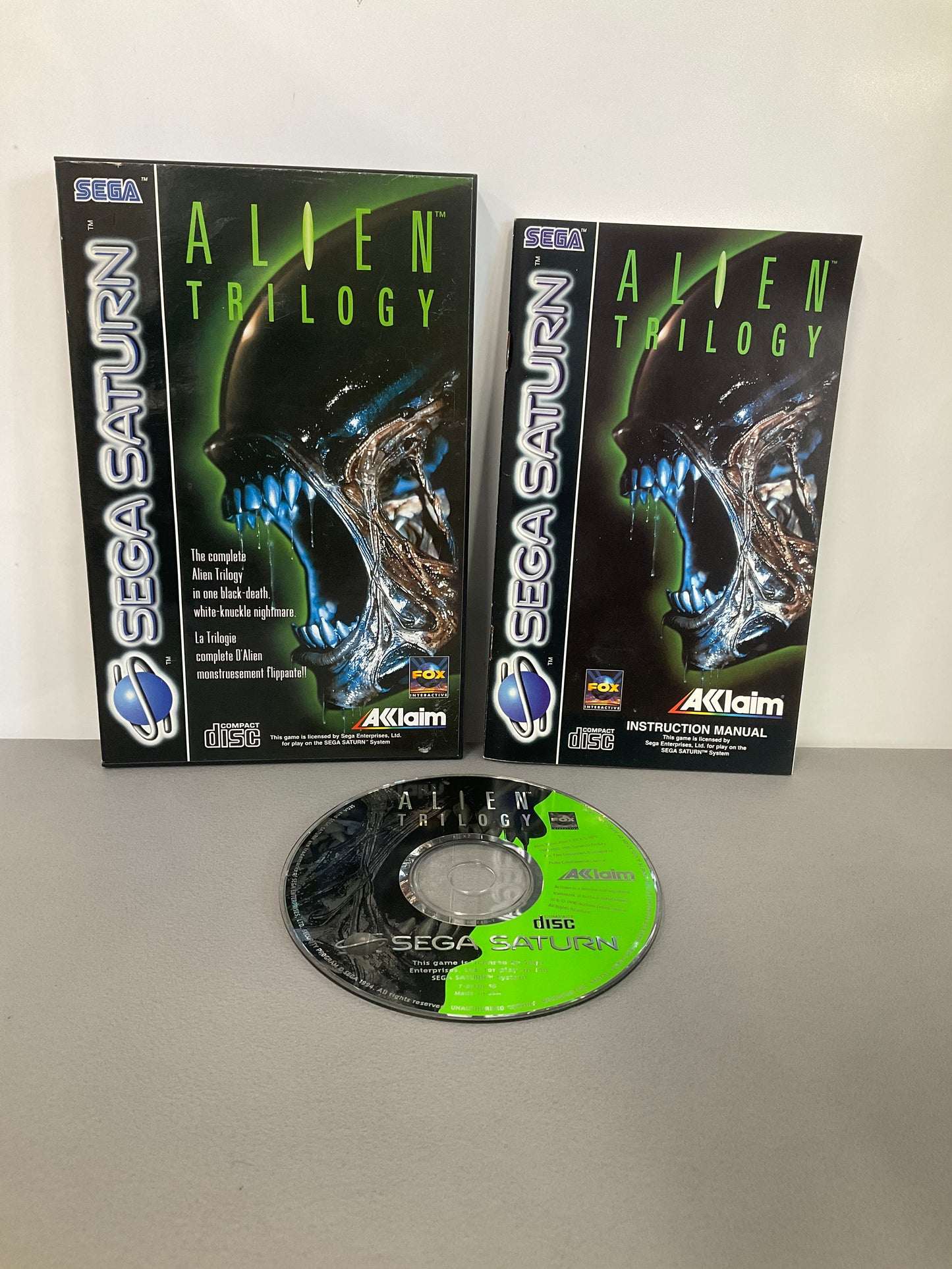 Sega Saturn Alien Trilogy