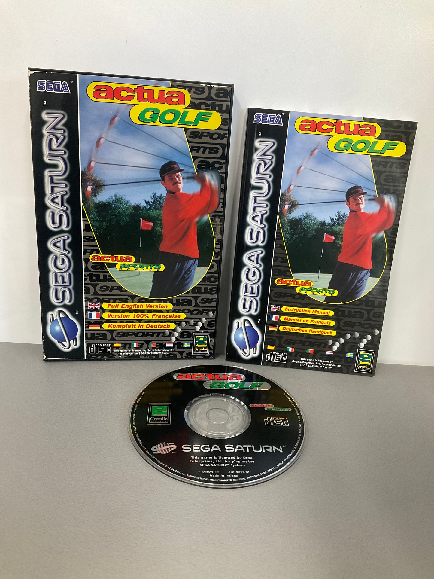 Sega Saturn Actua Golf