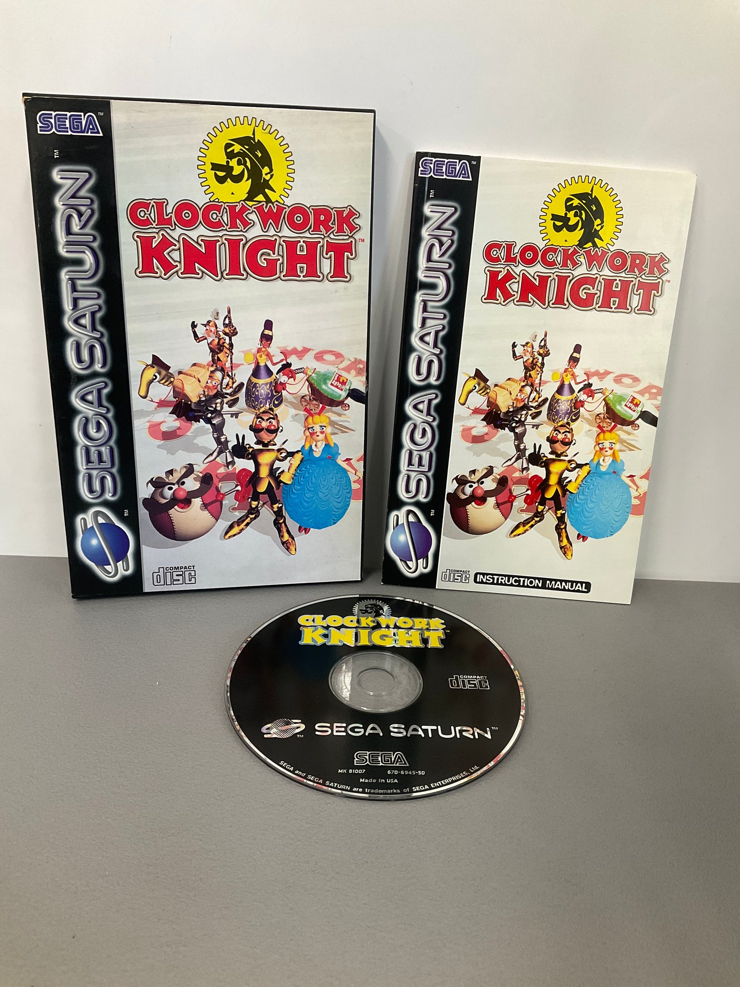 Sega Saturn Clockwork Knight
