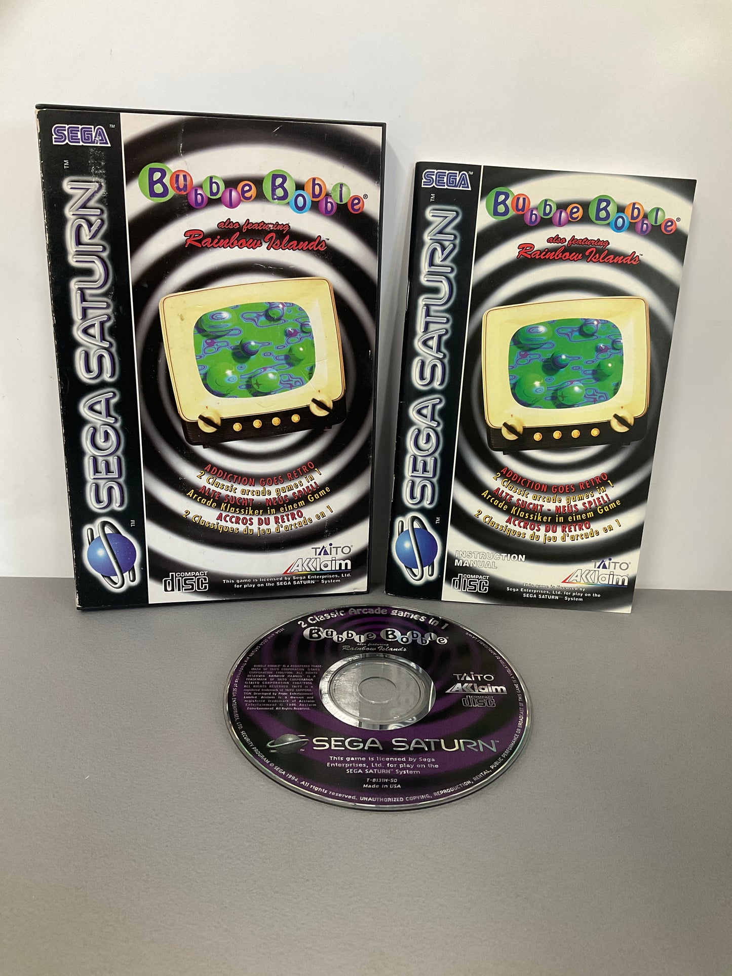 Sega Saturn Bubble Booble