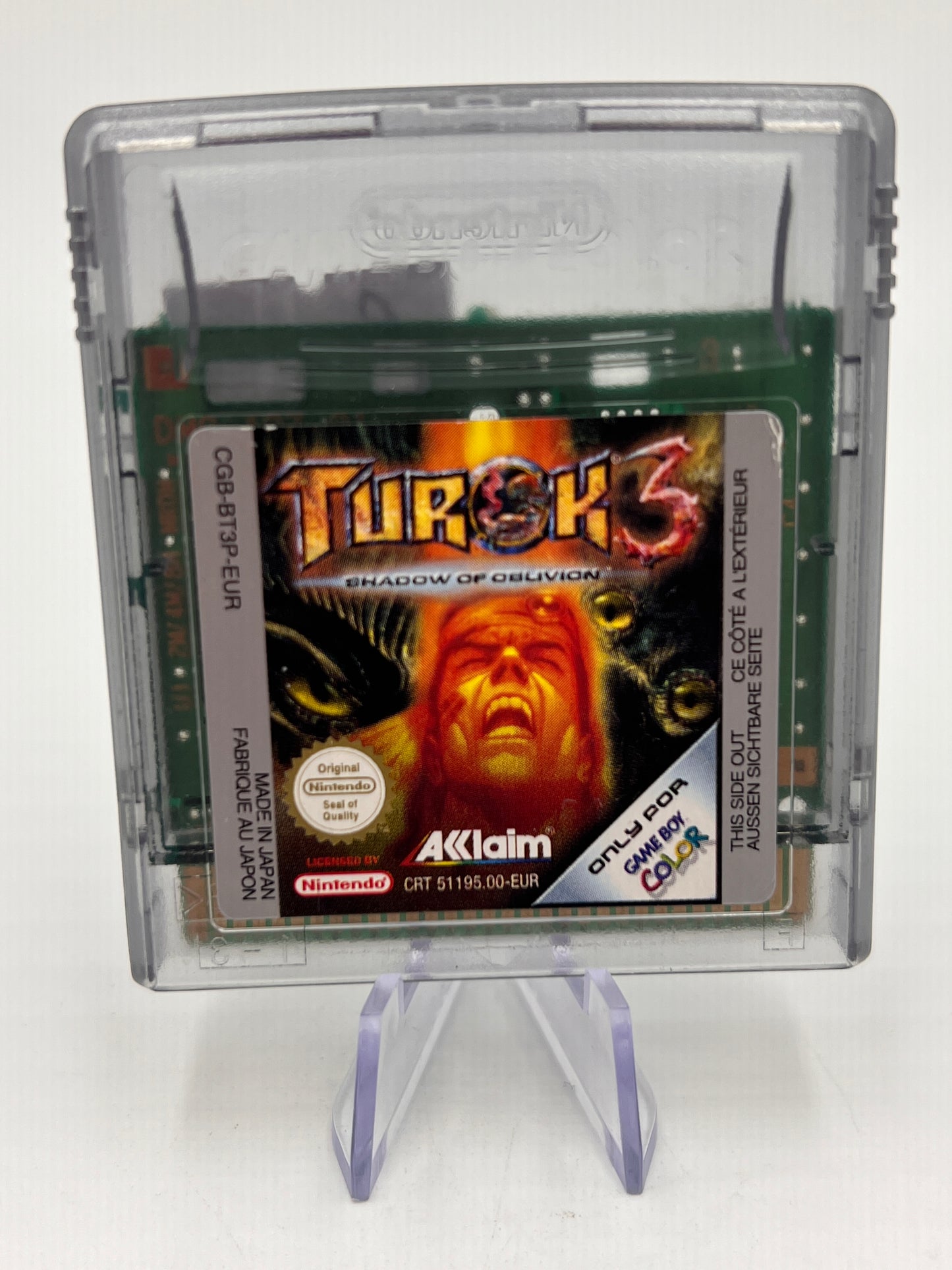 Nintendo Gameboy Turok 3 Shadow Of Oblivion