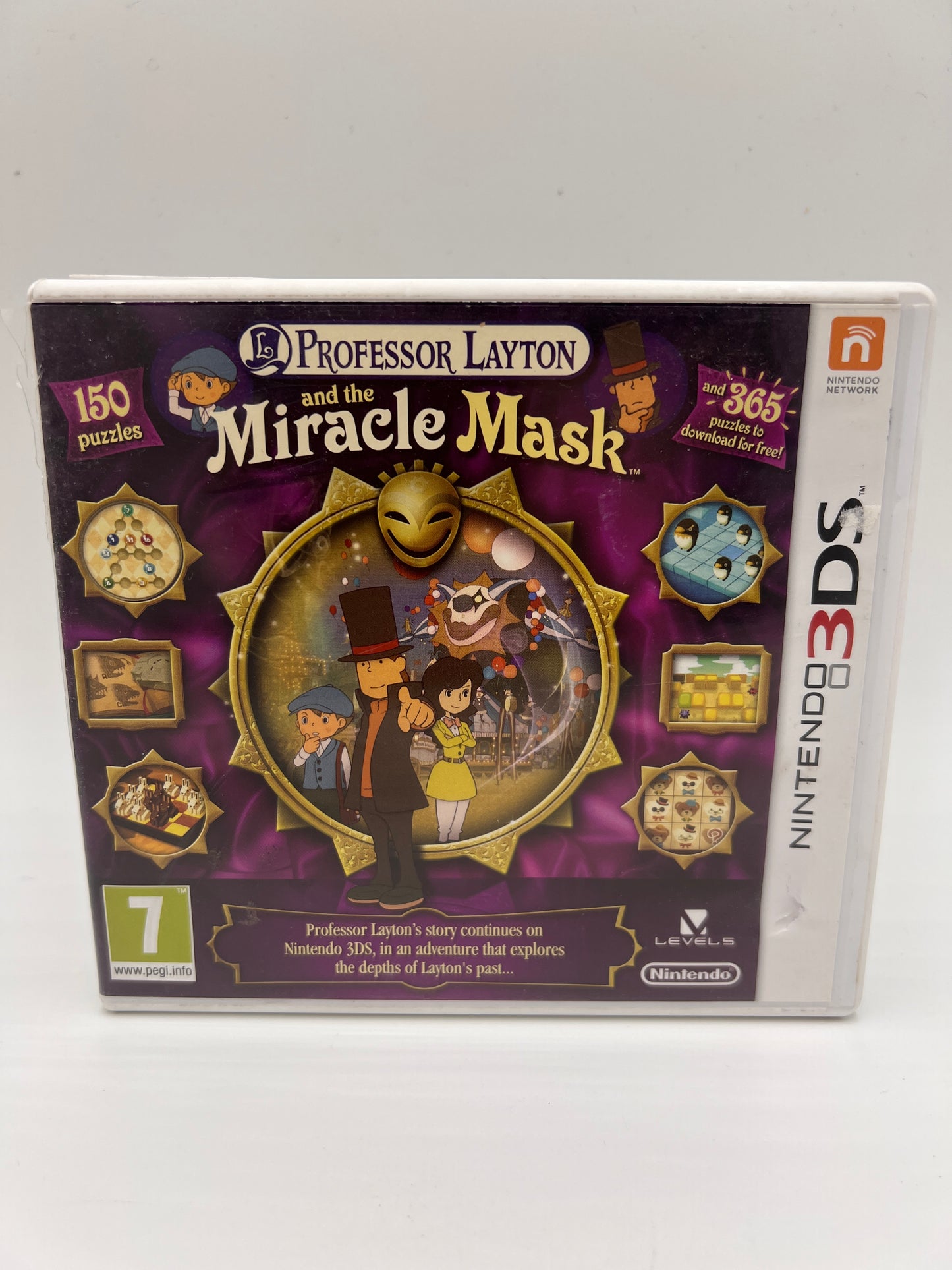 Nintendo 3DS Professor Layton Miracle Mask