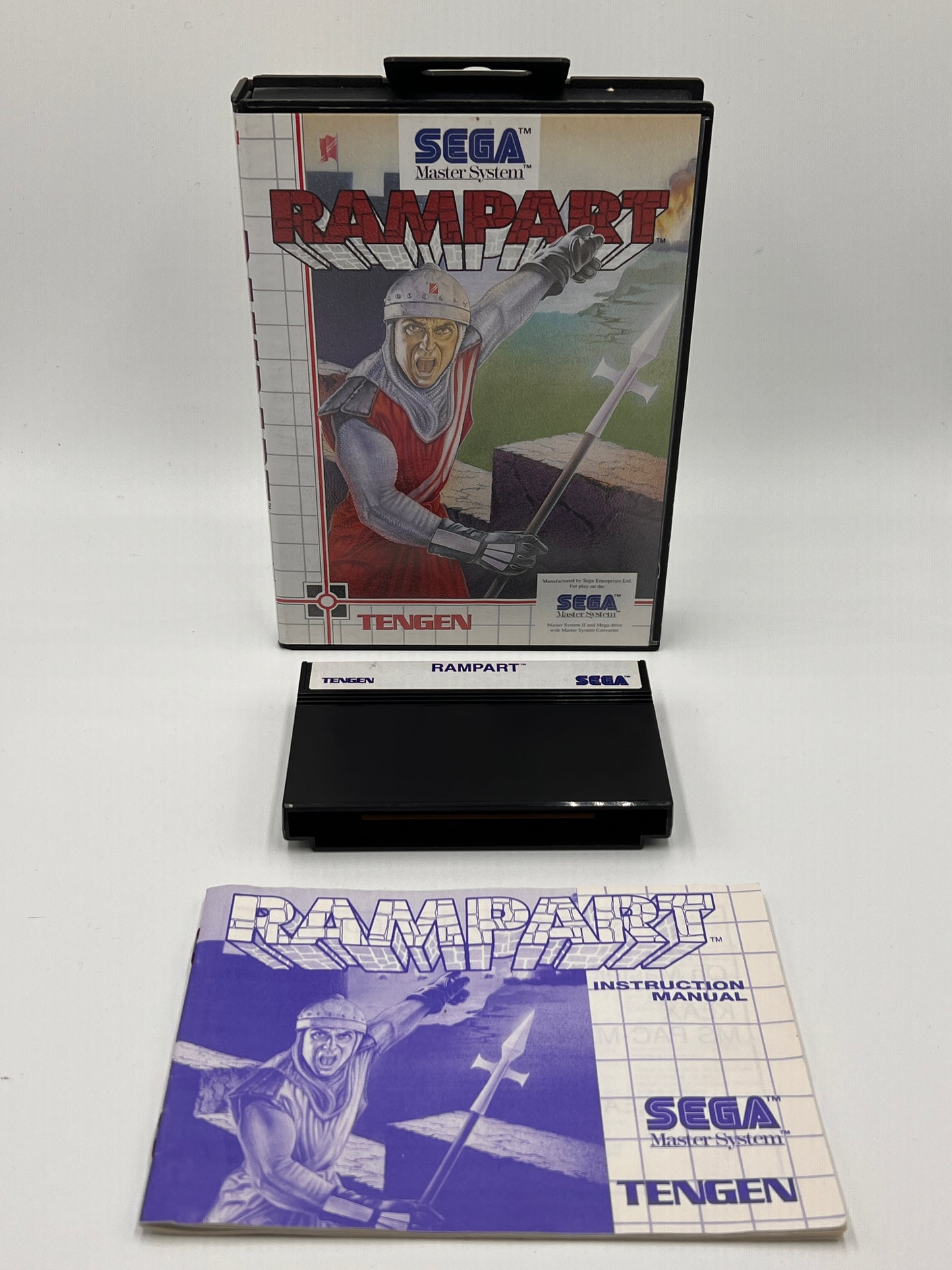 Sega Master System Rampart