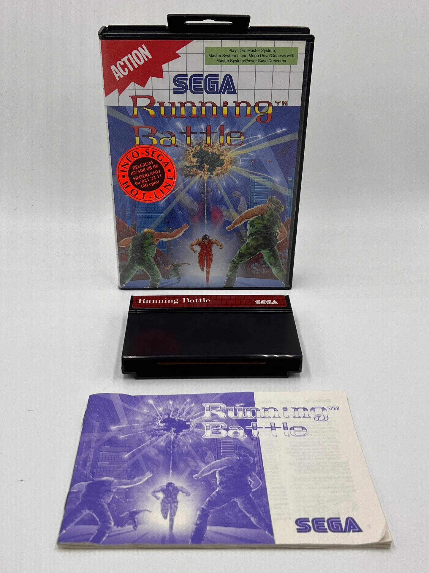 Sega Master System Running Battle